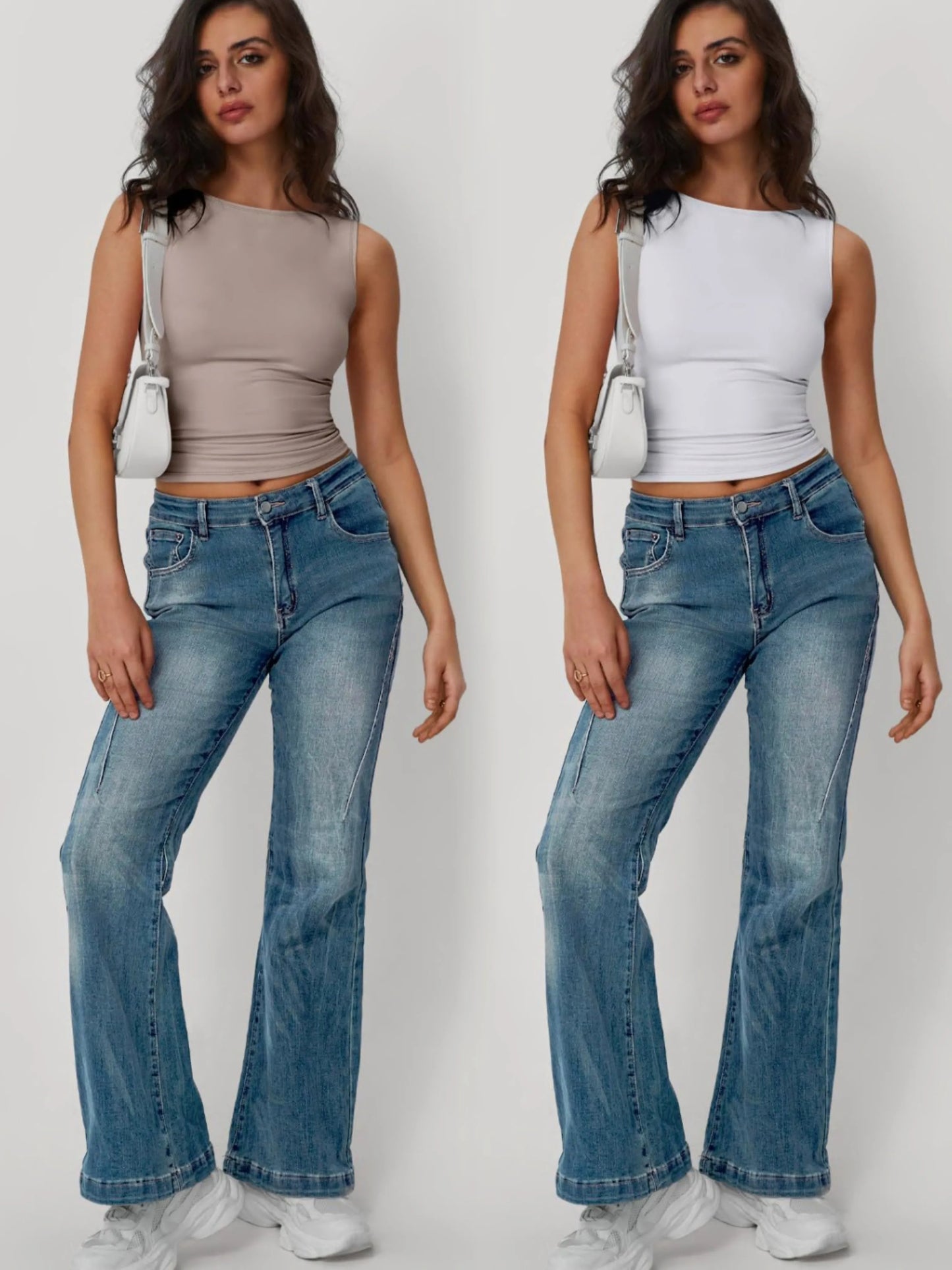 2 Piece Round Neck Tank