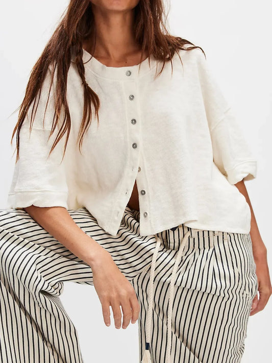 Button Down Half Sleeve Shirt
