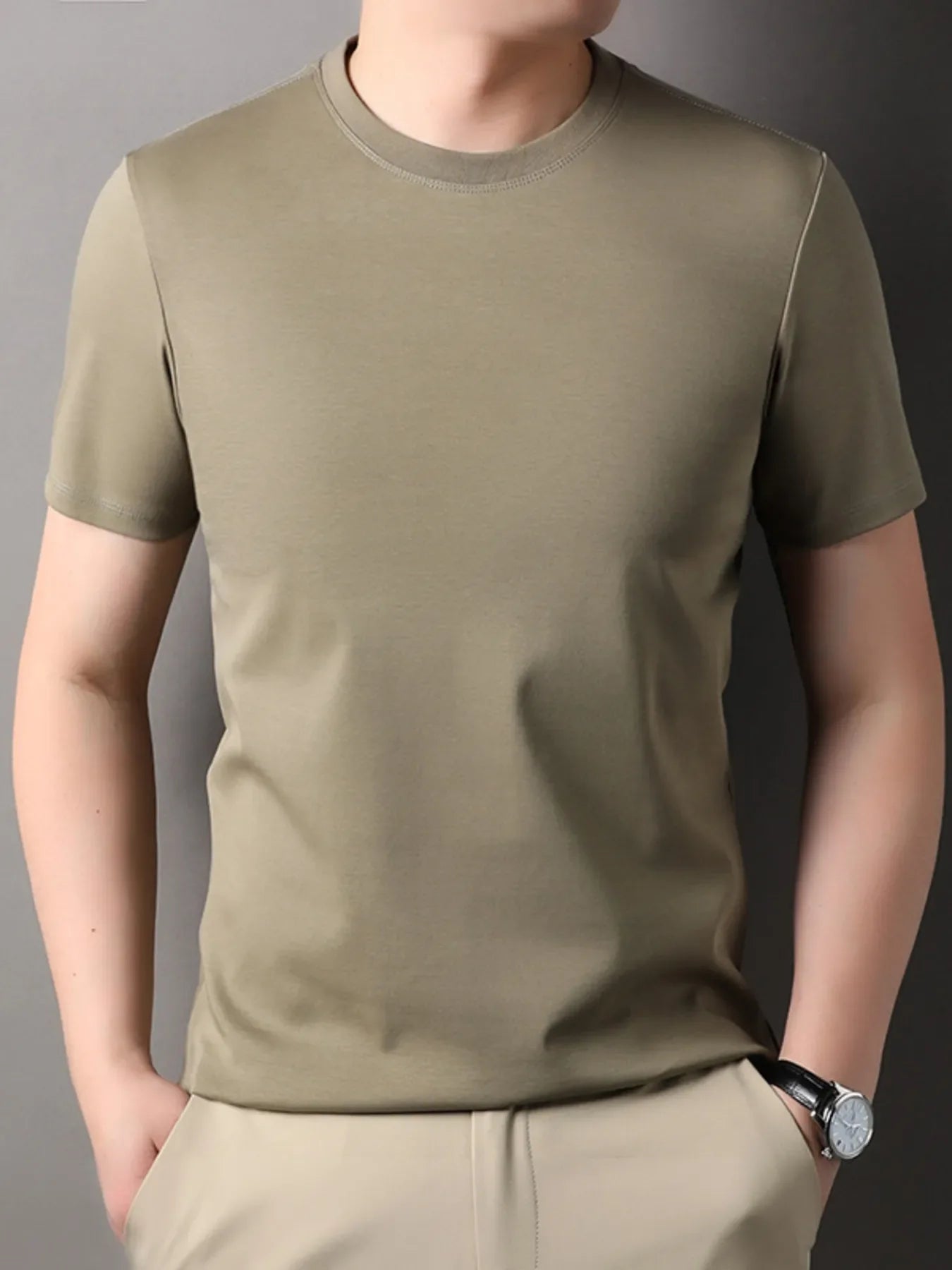 Men's Short Sleeve Crew Neck T-Shirt