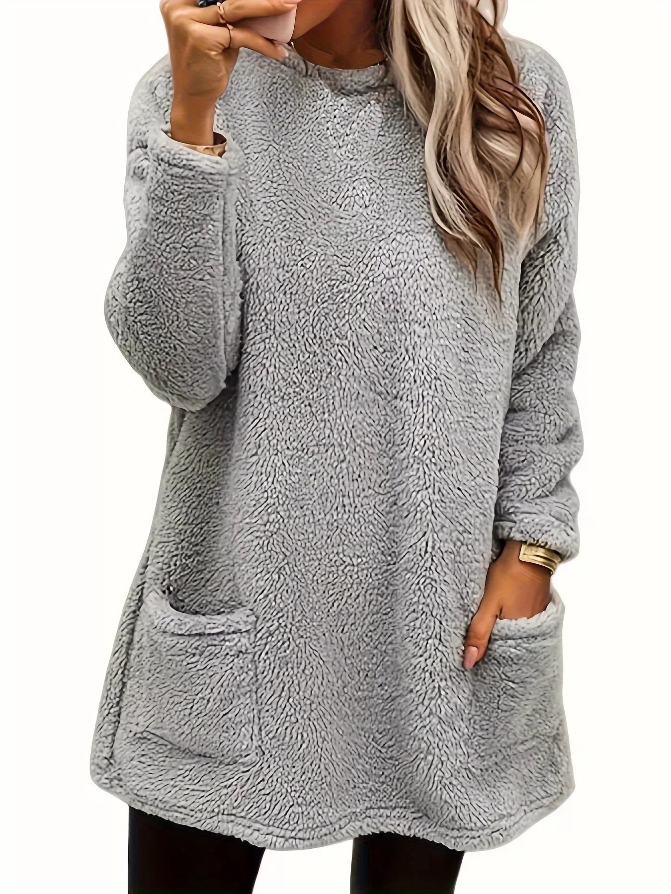 Fleece Long Sleeve Sweatshirt