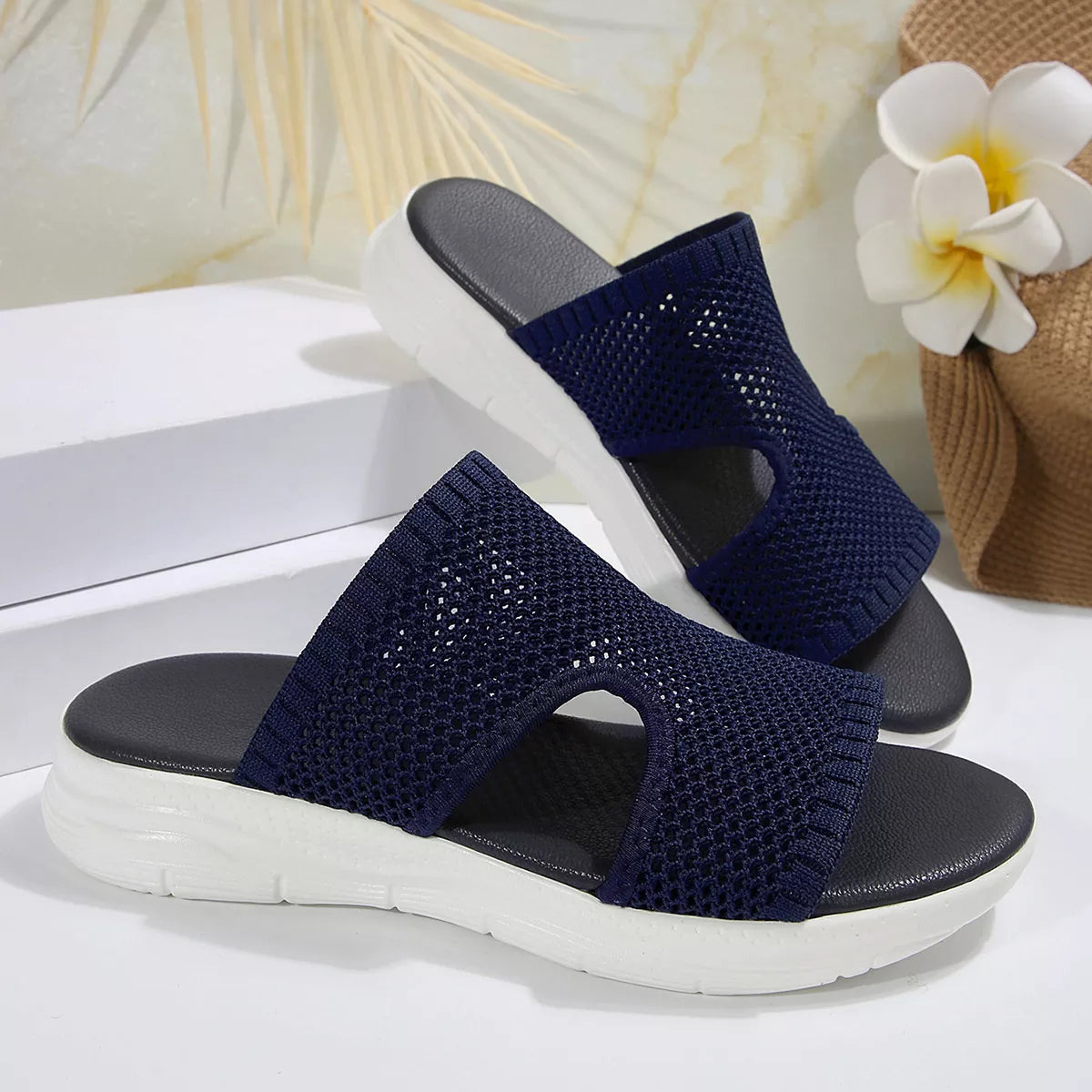 Breathable Mesh Open Toe Sandals