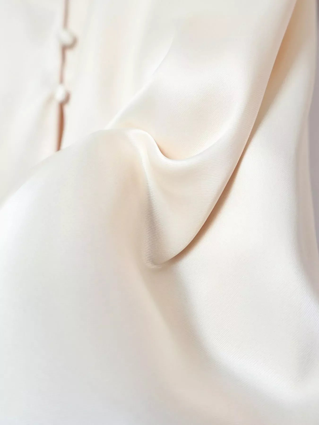 V-Neck Lantern Sleeve Midi Dress