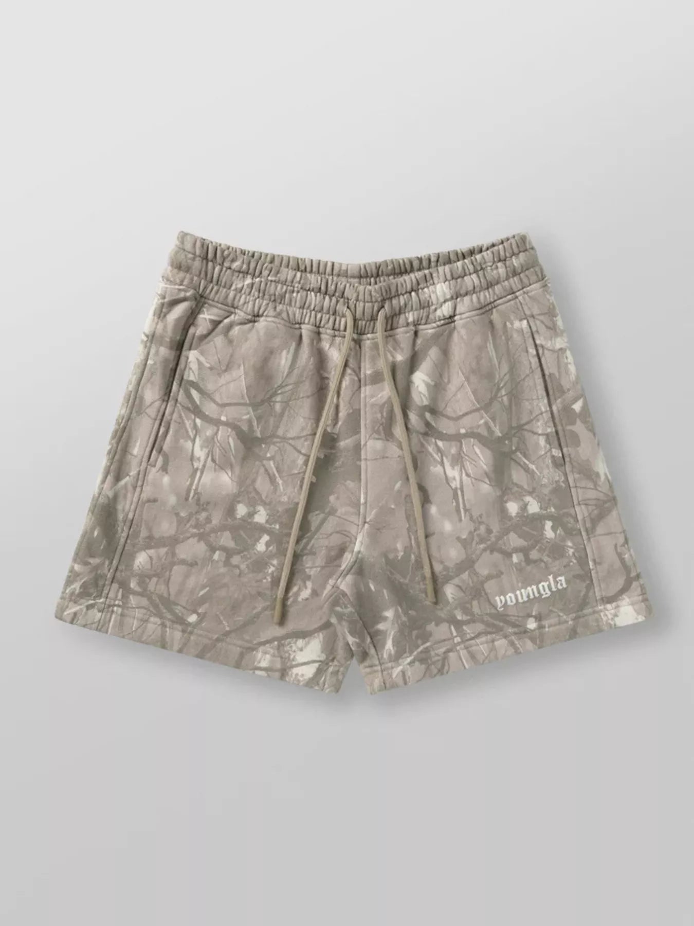 Men's Full Size Drawstring Shorts with Pockets Plus Size