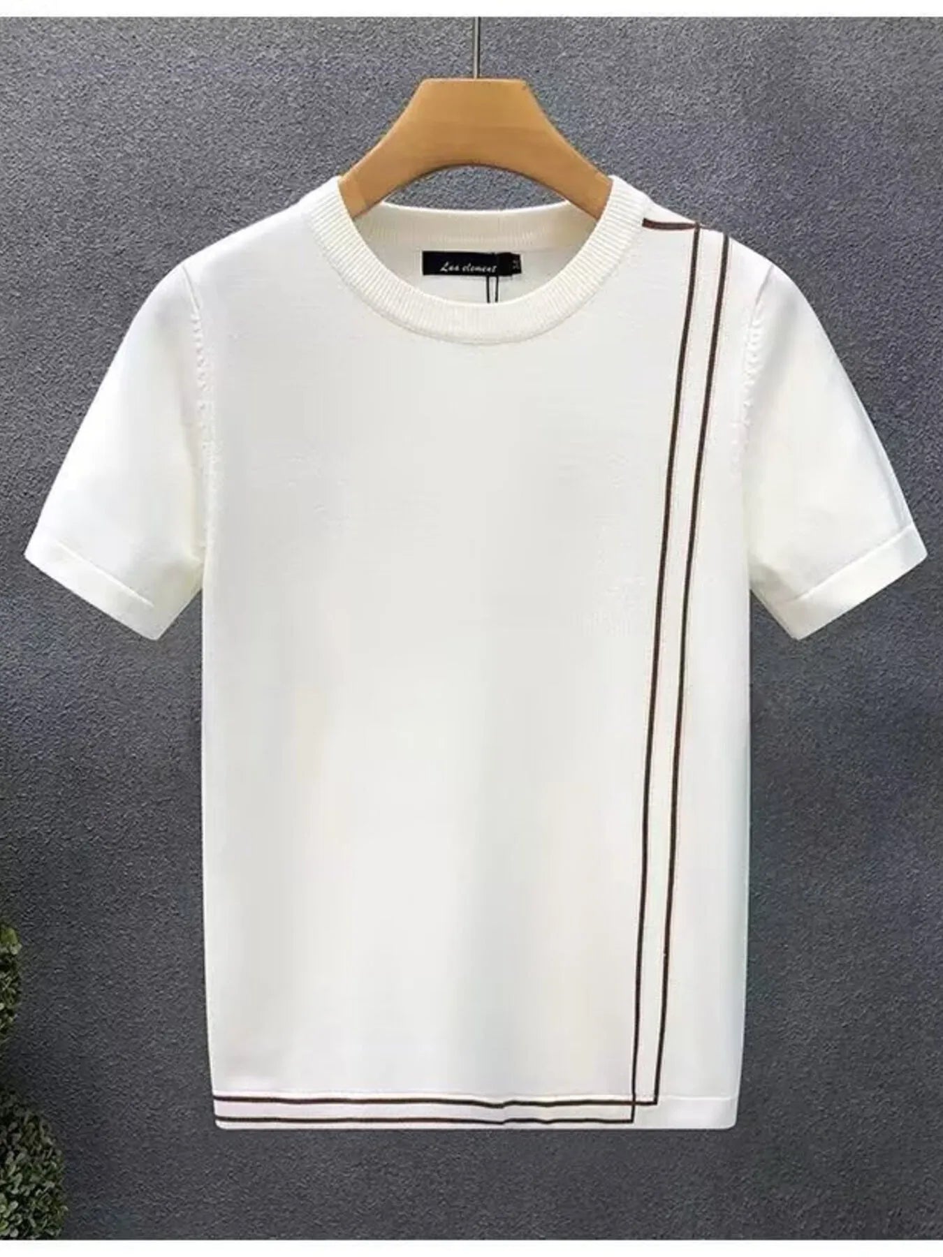 Men's Full Size Round Neck Short Sleeve T-Shirt Plus Size