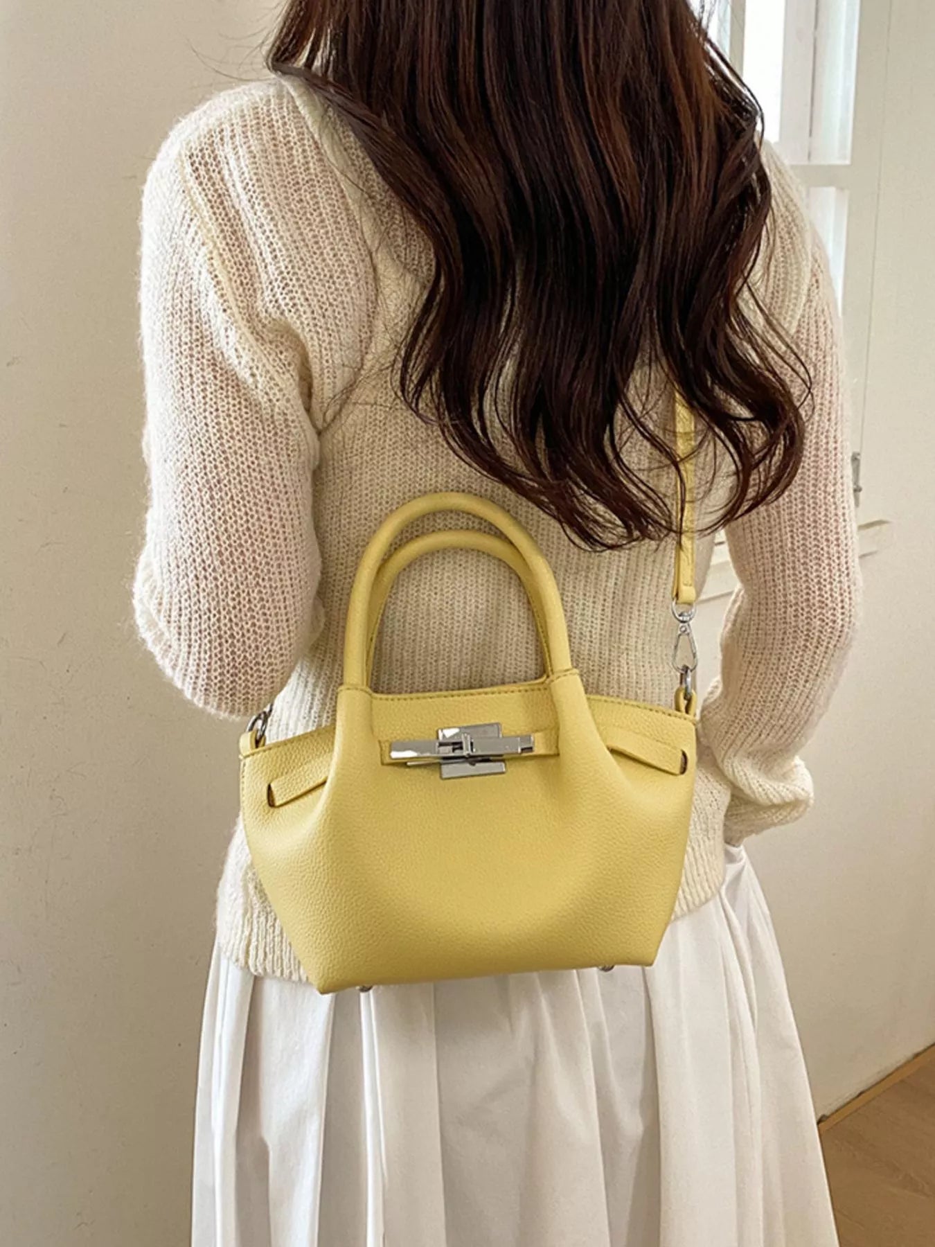 Top Handle Crossbody Bag