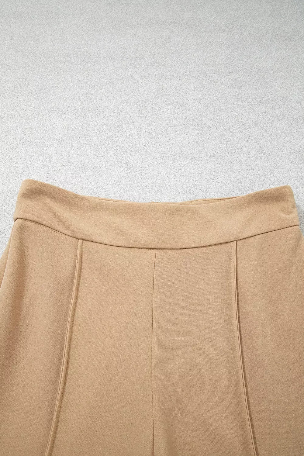 High Waist Full Length Regular Fit Pants