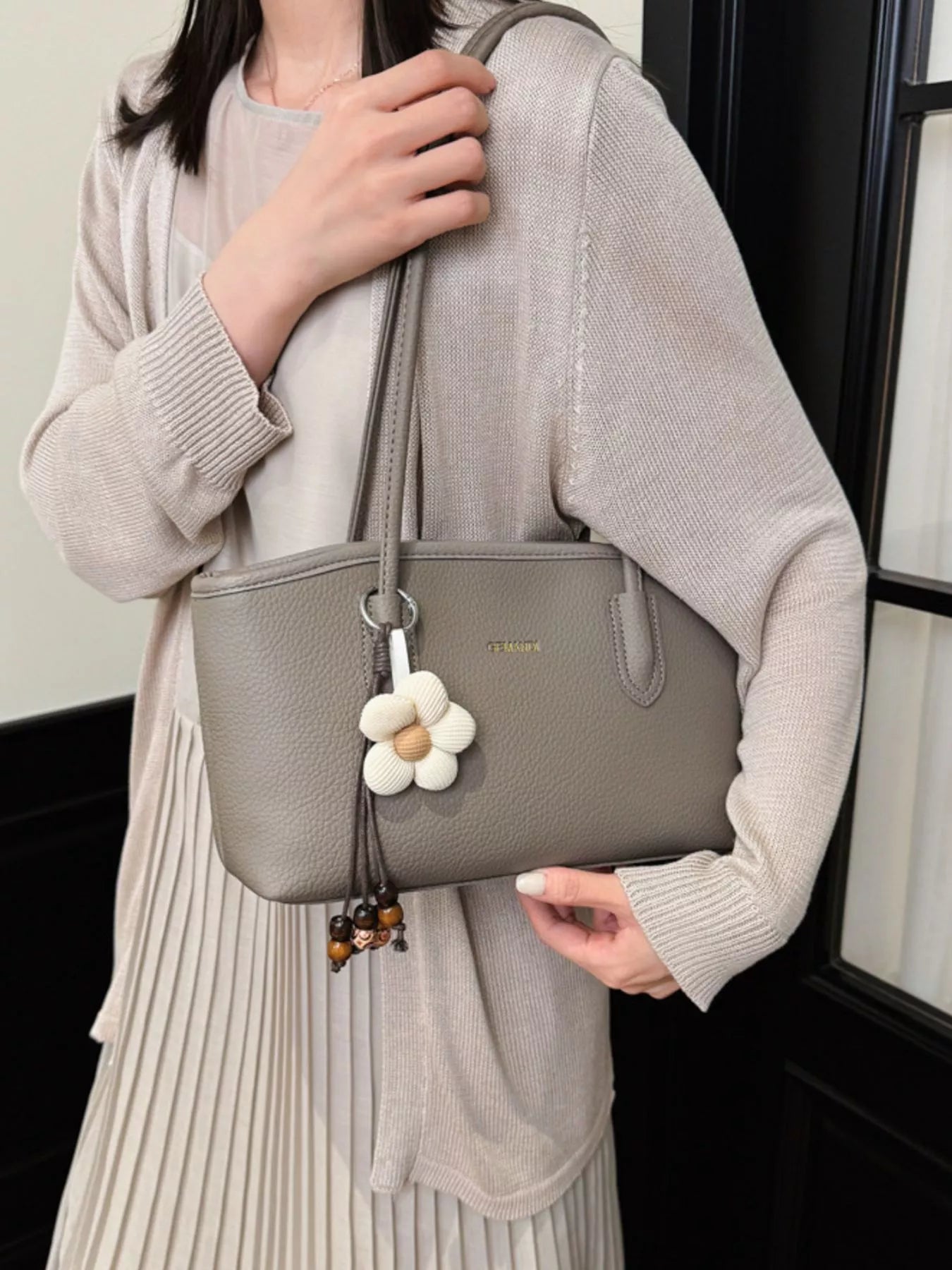 PU Leather Shoulder Bag