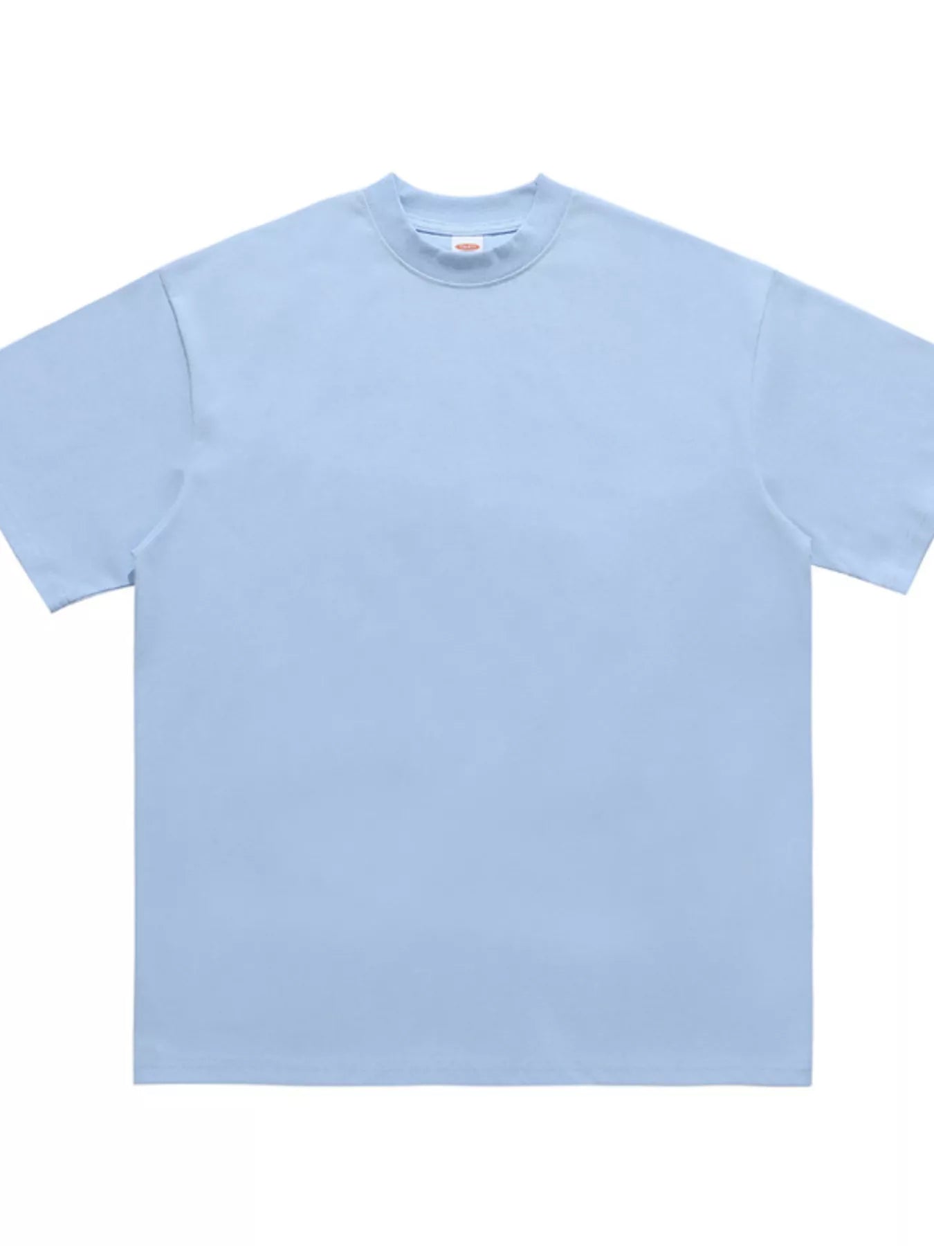 Men's Oversized Solid Color Crew Neck T-Shirt