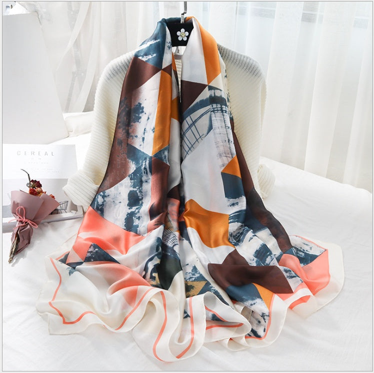 Women's silk scarf (See size chart where applicable)