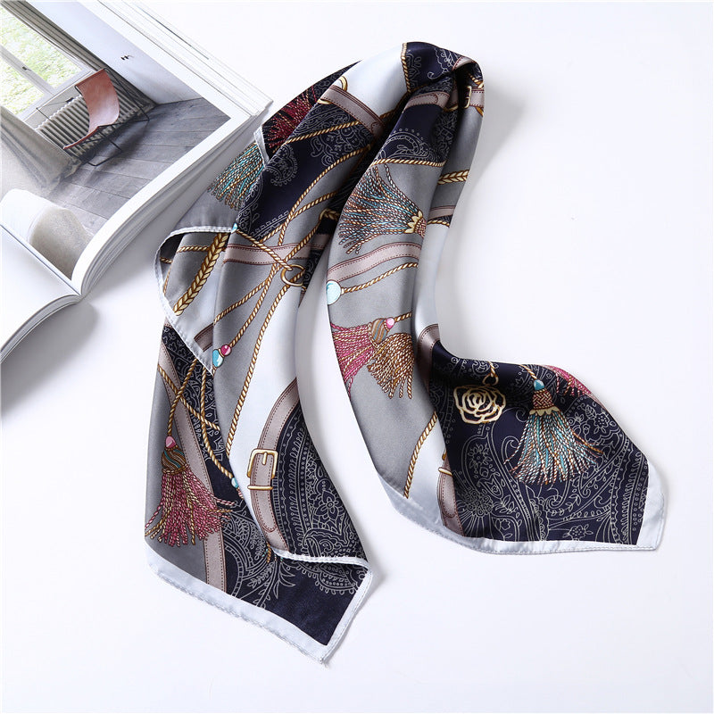 Decorative scarf silk scarf (See size chart where applicable)
