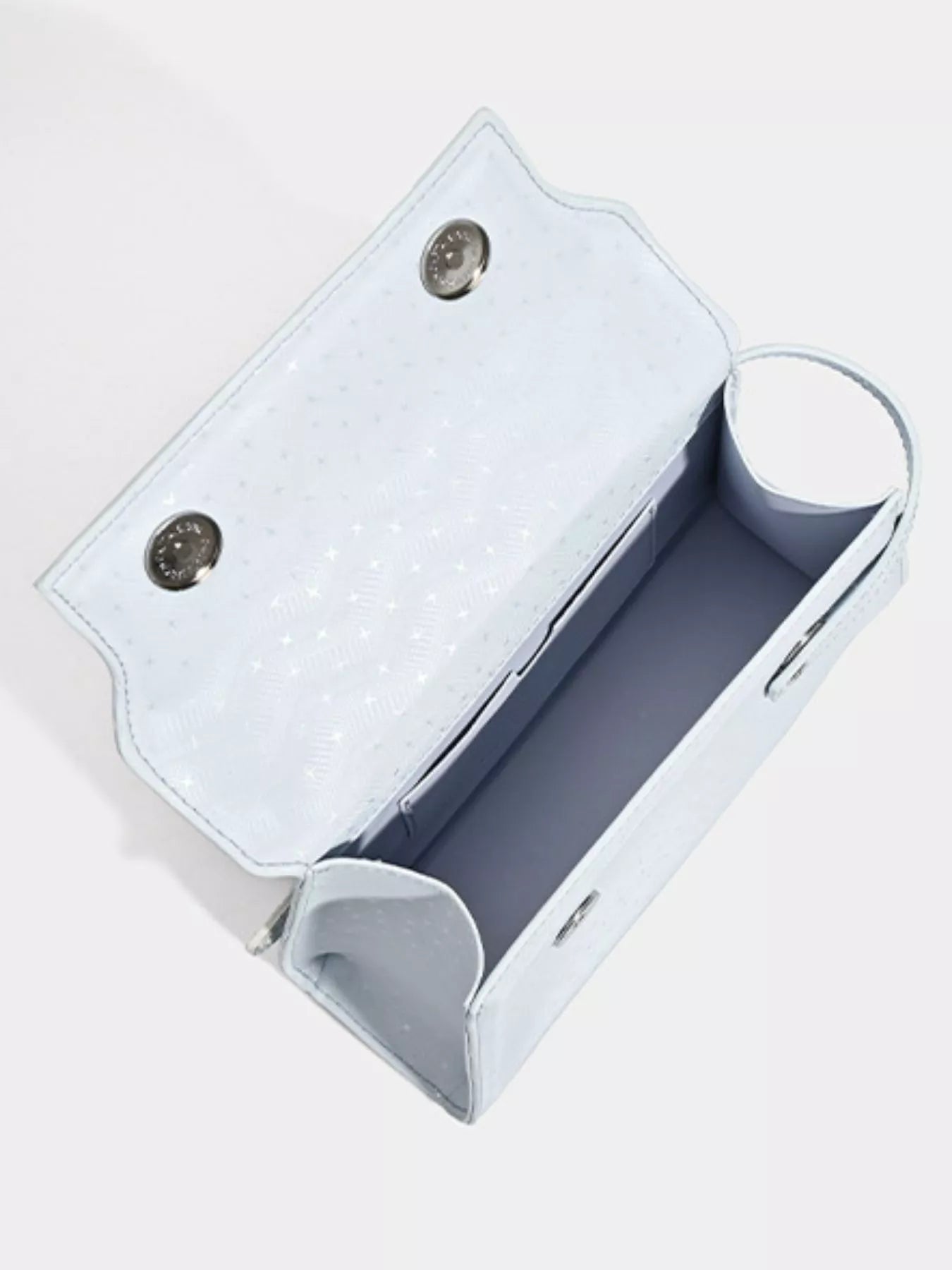 Buckle Leather Handbag