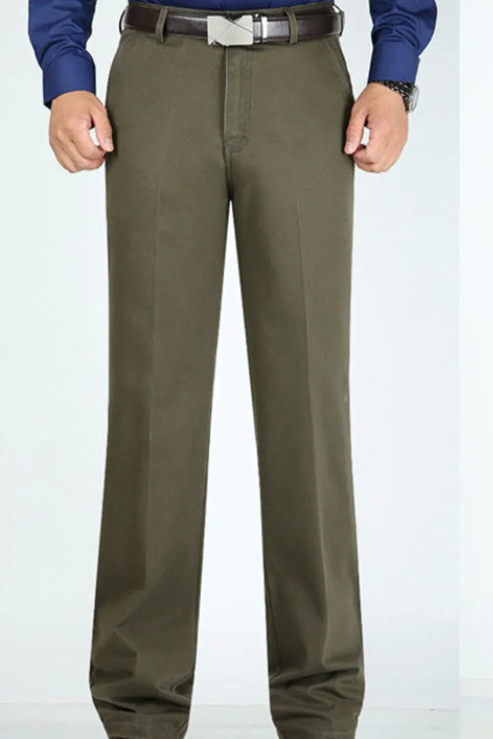 Men's Basic style Pocketed Pants