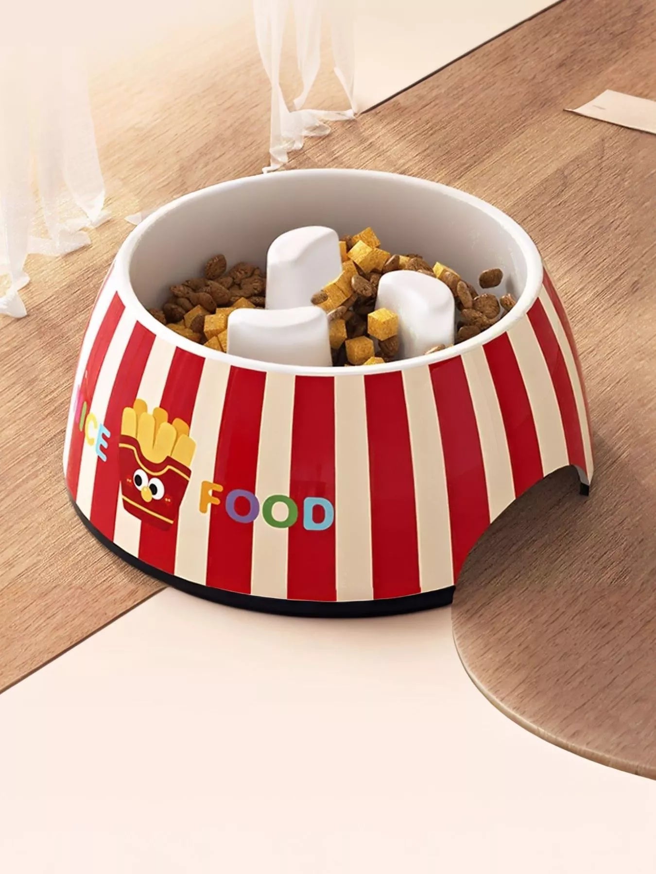 Cute Cartoon Pattern Pet Bowl