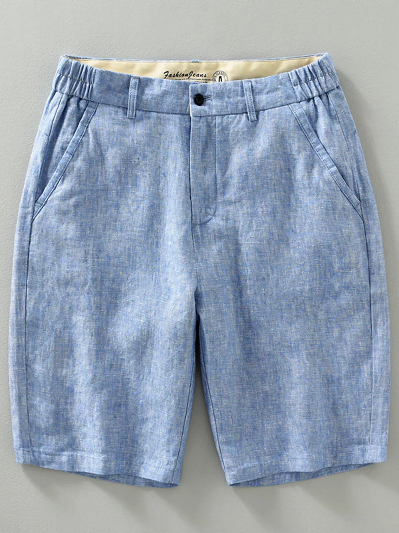 Men's Plus Size Casual Pocketed Shorts