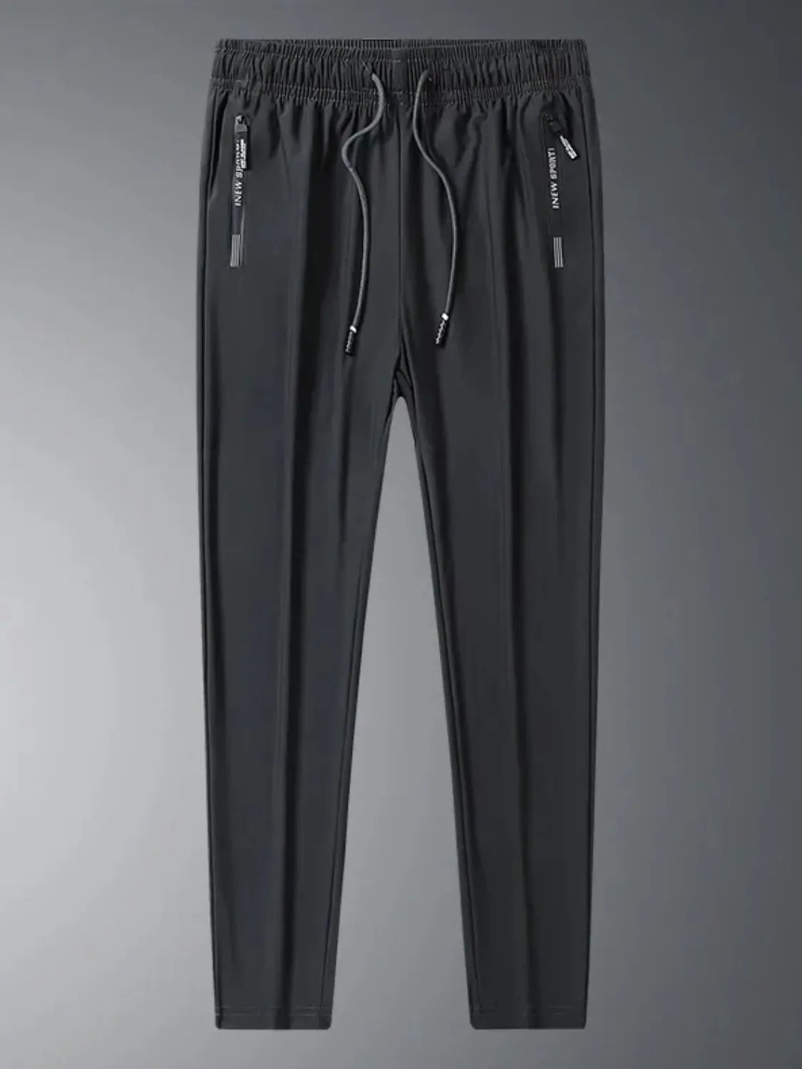 Men's Plus Size Drawstring Pants with Pockets