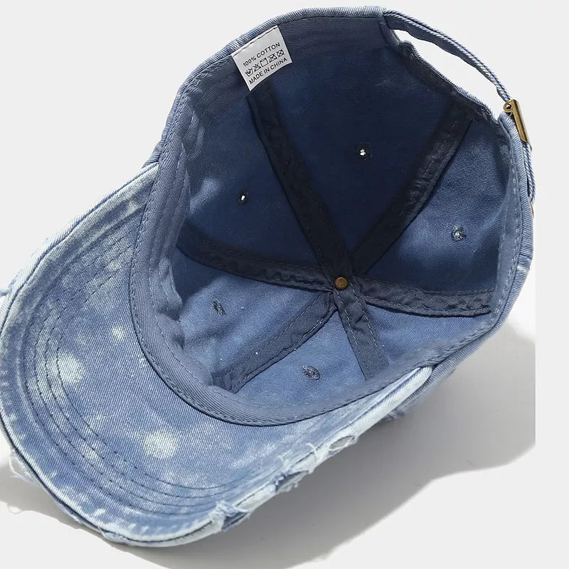 Vintage Distressed Washed Baseball Cap