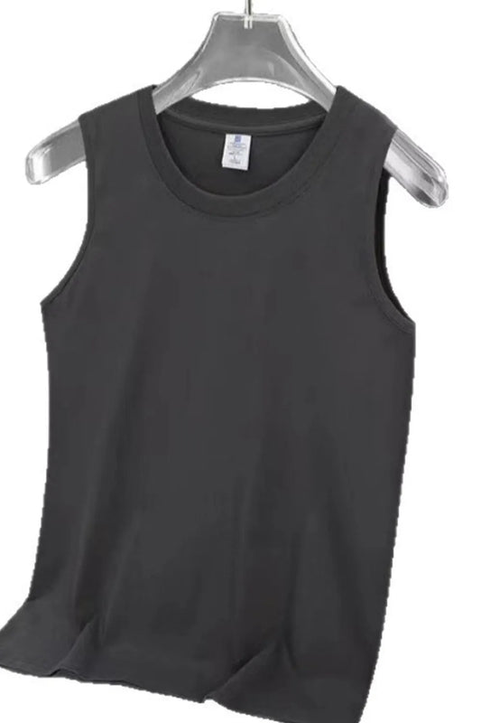 Men's Full Size Round Neck Tank Plus Size