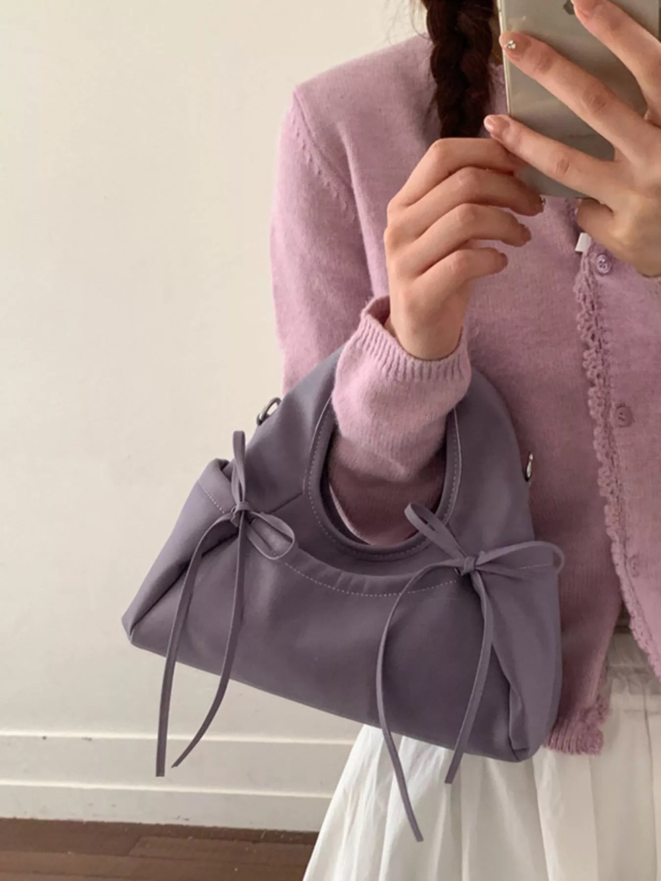 Bow Detail Crossbody Bag