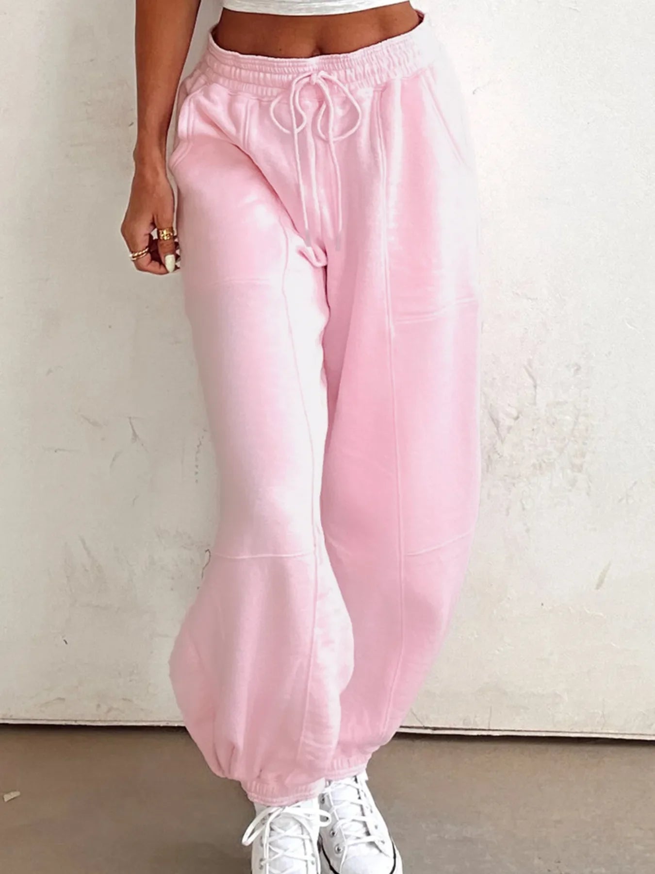 Casual Drawstring Sweatpants