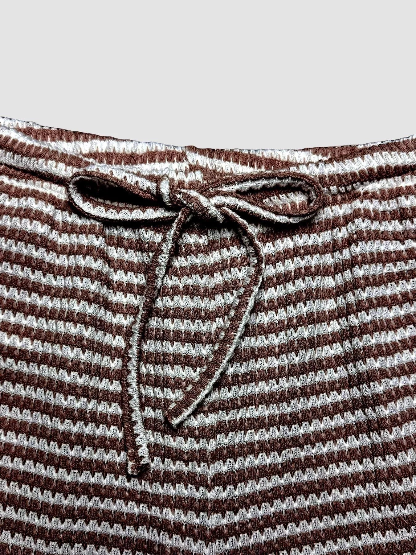 Drawstring Wide Leg Pants