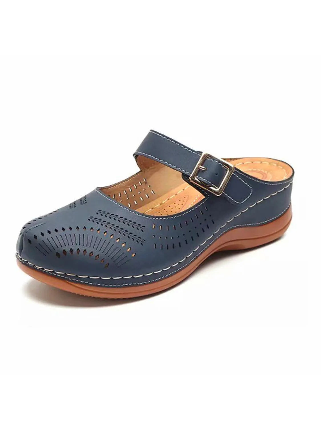 Adjustable Buckle Strap Sandals