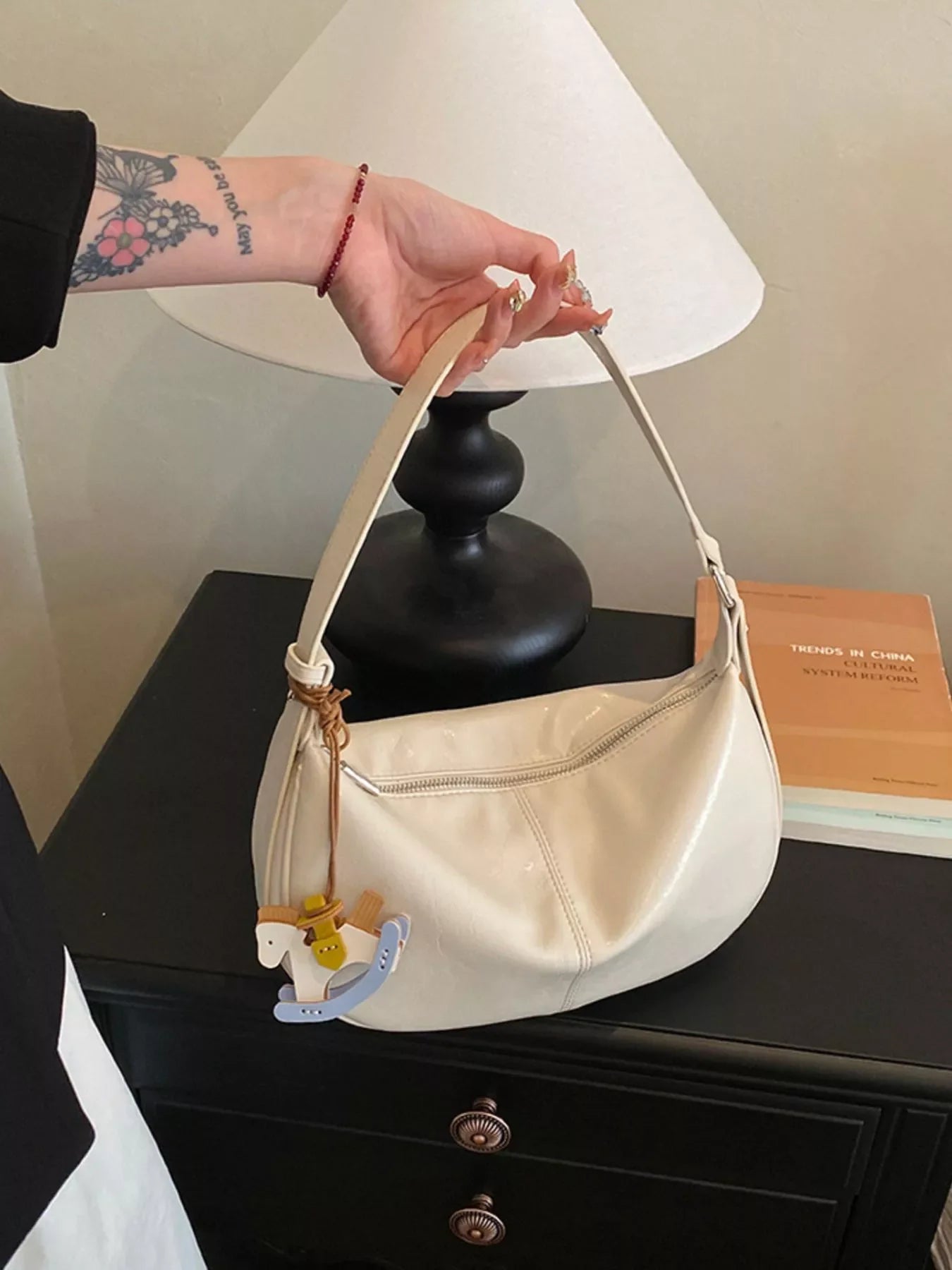 PU Leather Shoulder Bag