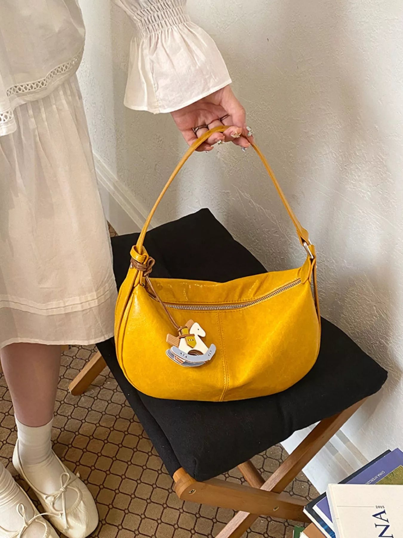 PU Leather Shoulder Bag