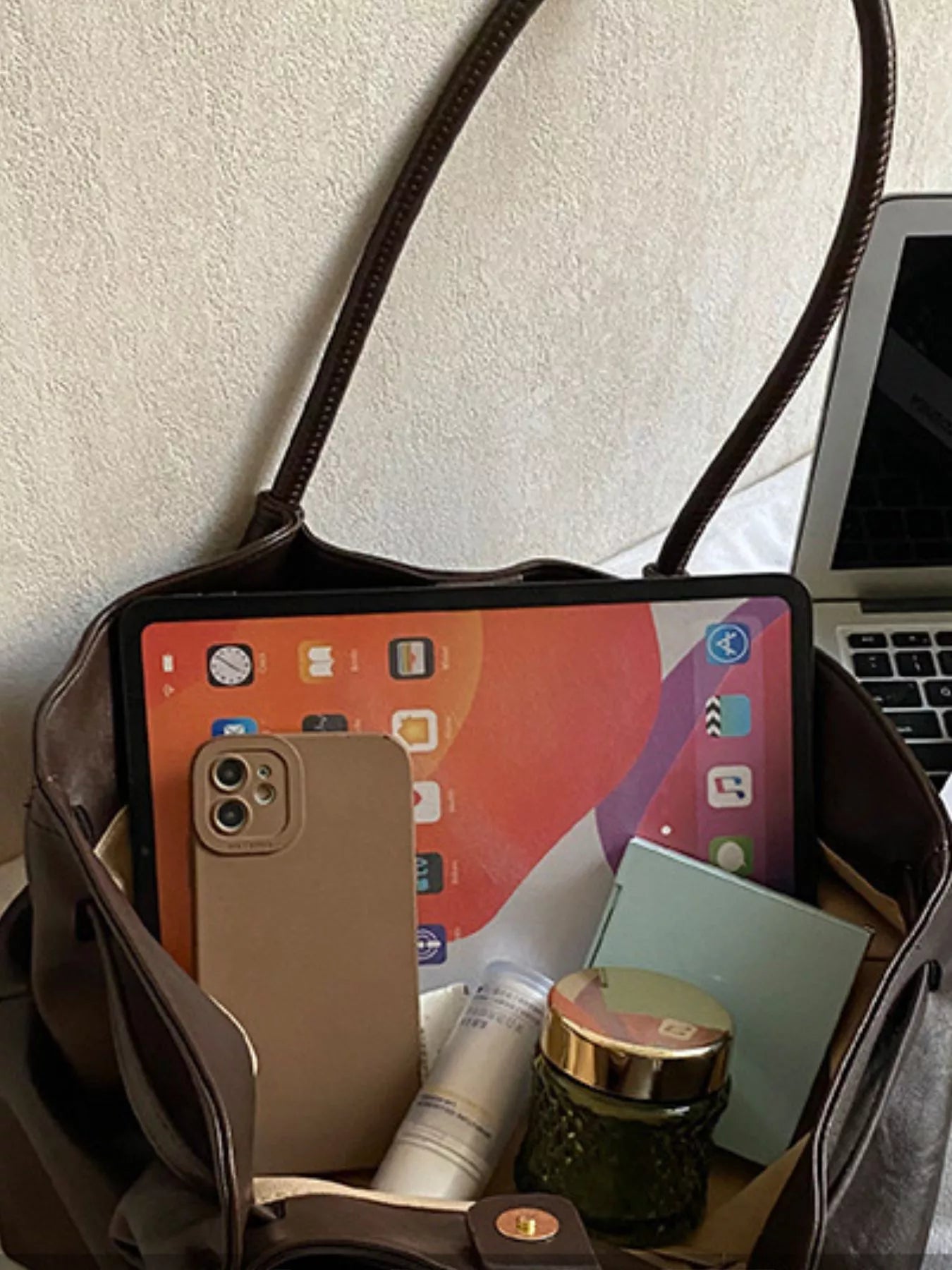 PU Leather Shoulder Bag