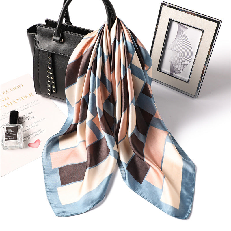 Decorative scarf silk scarf (See size chart where applicable)