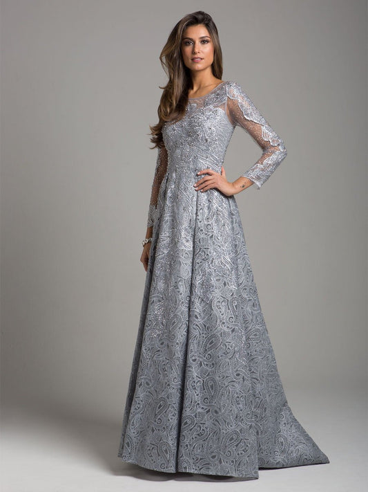 Lace High Neck Dress | 29923