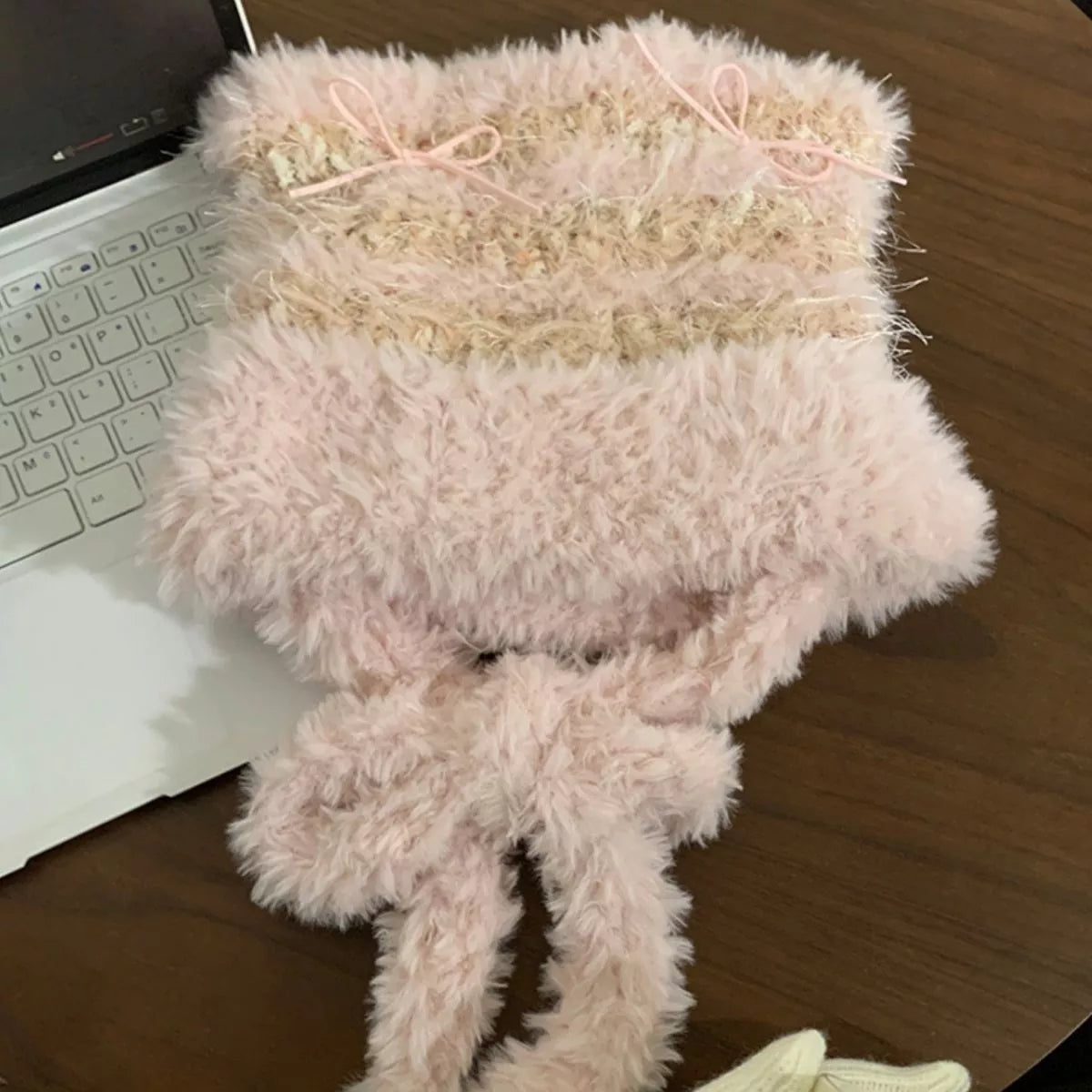 Cute Cat Ear Fluffy Winter Hat