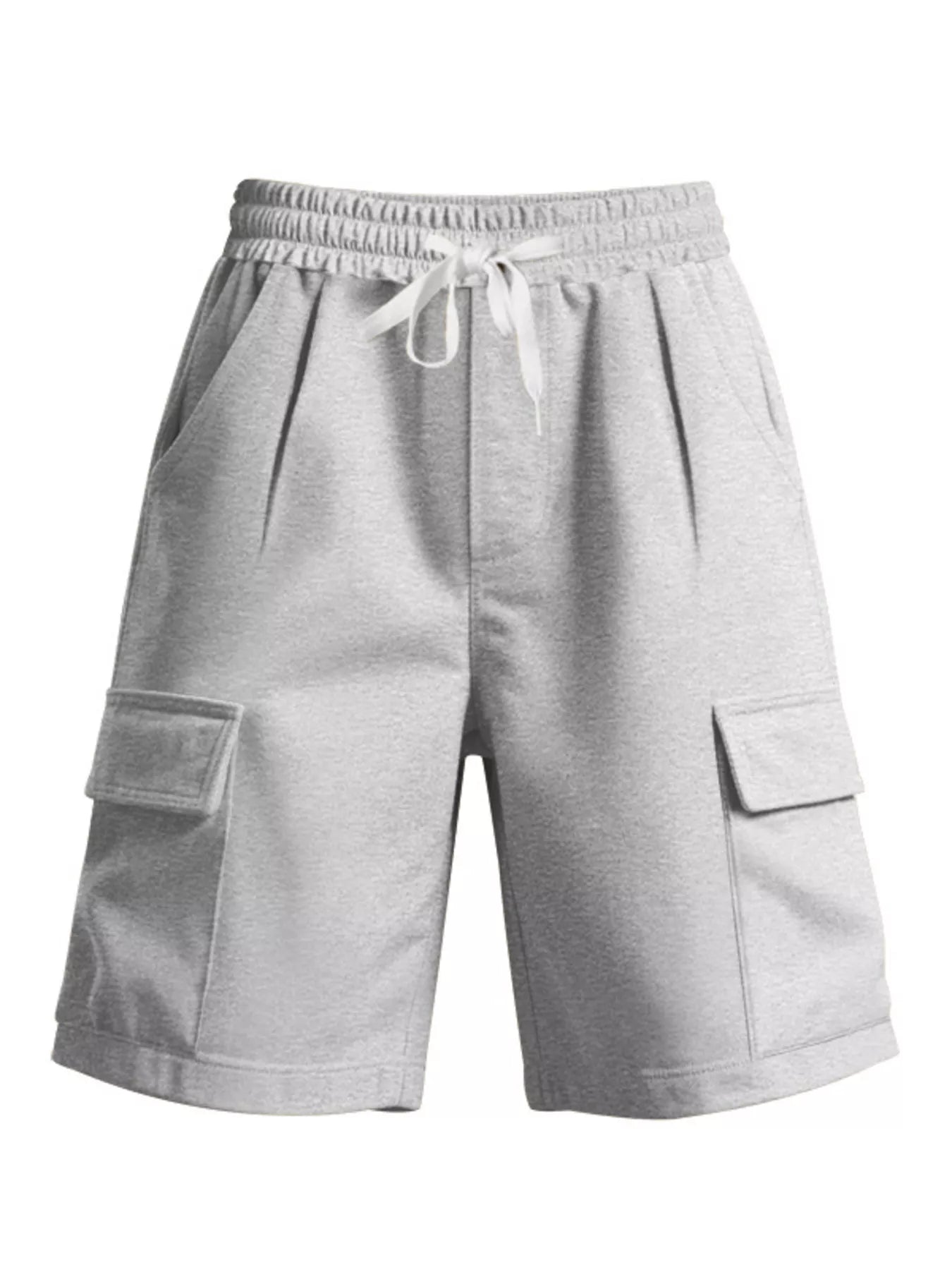 Men's Full Size Drawstring Pocketed Shorts Plus Size