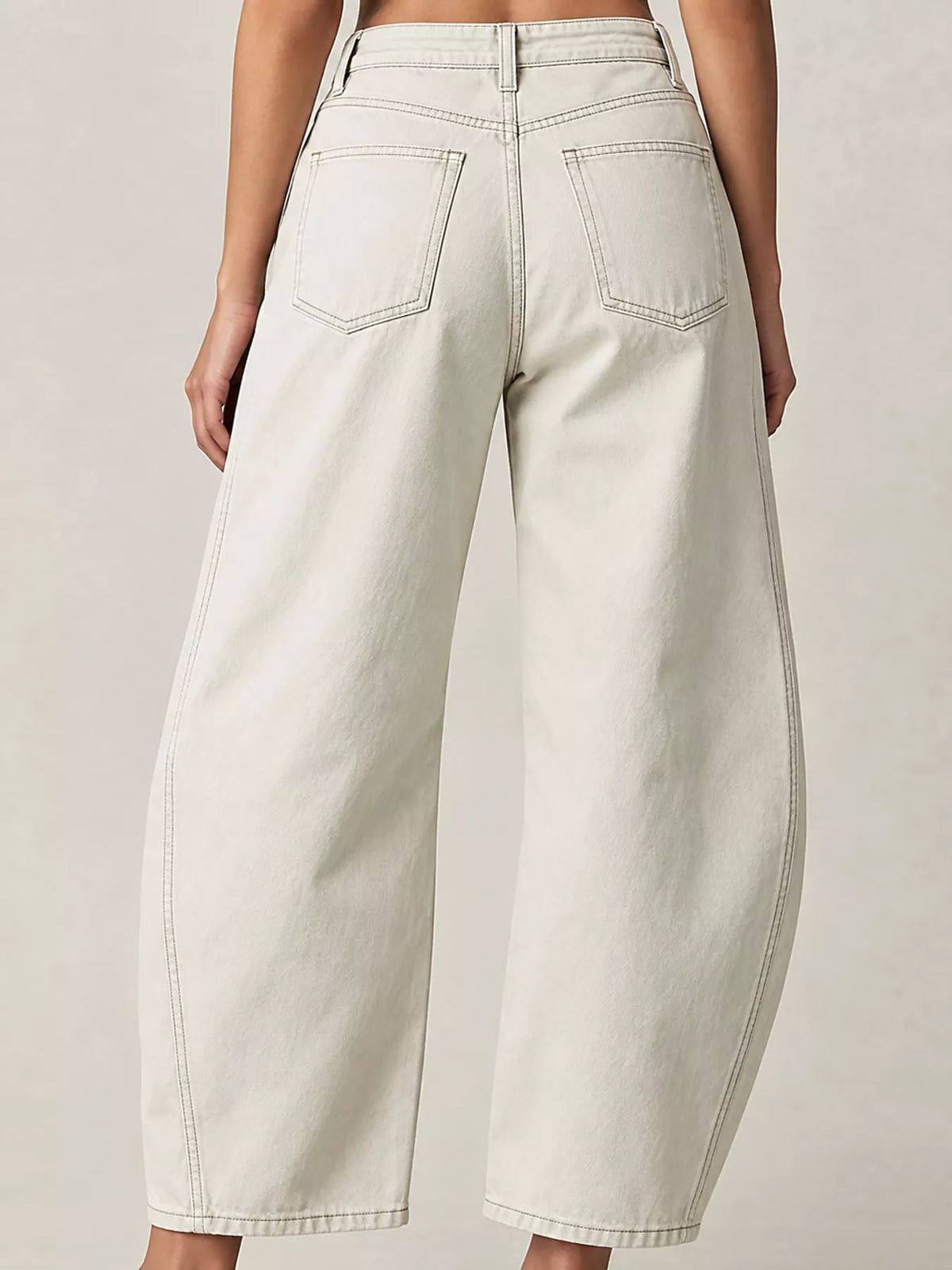 Barrel-Leg Jeans
