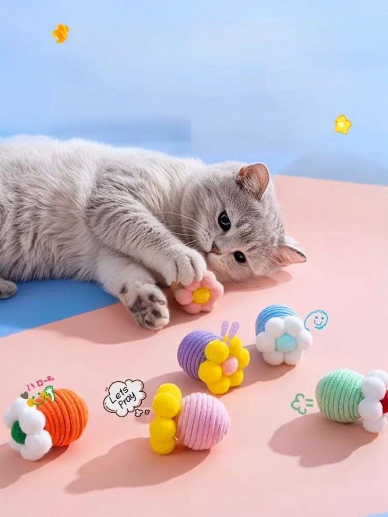 Interactive Flower Design Squeaky Pet Sound Toy
