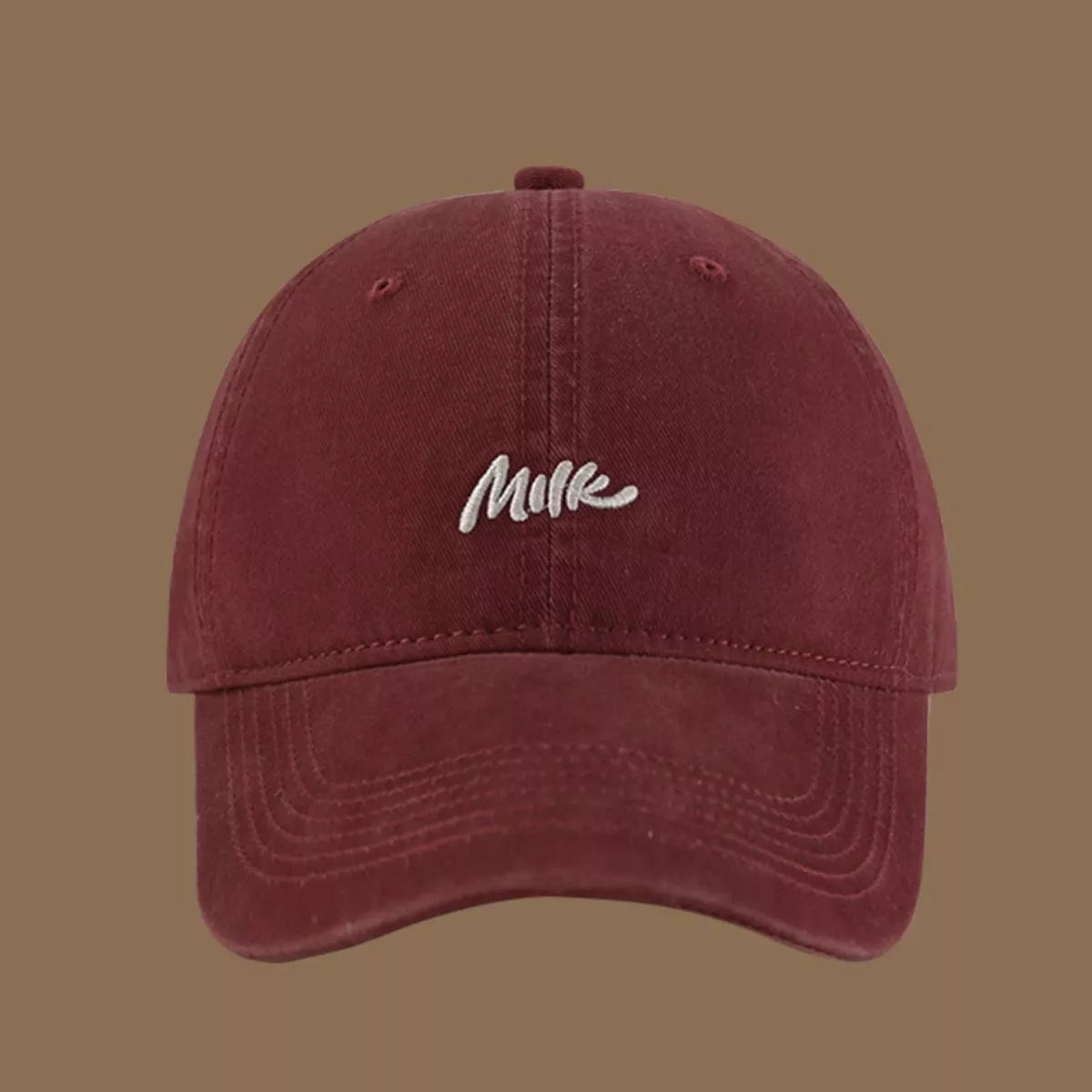 Embroidered Letter Baseball Cap