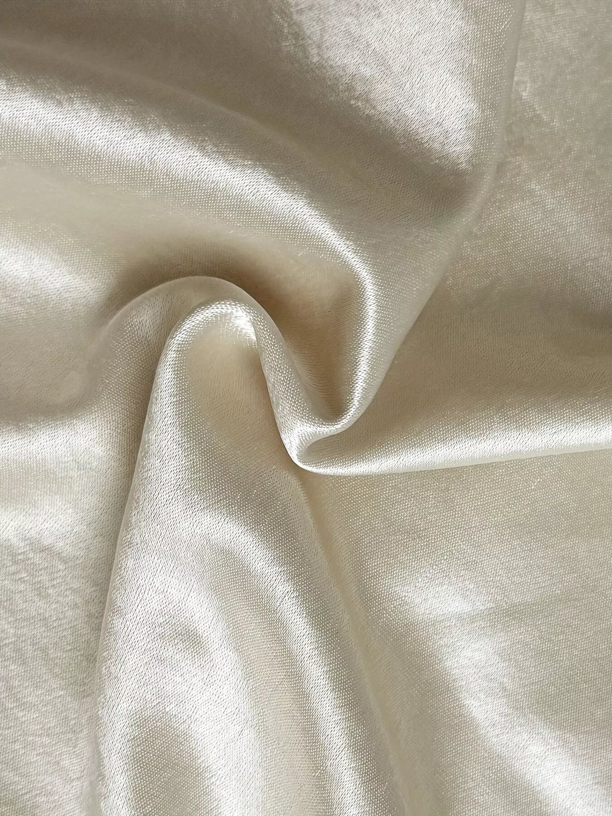 Elegant Satin Button-Down Shirt Dress