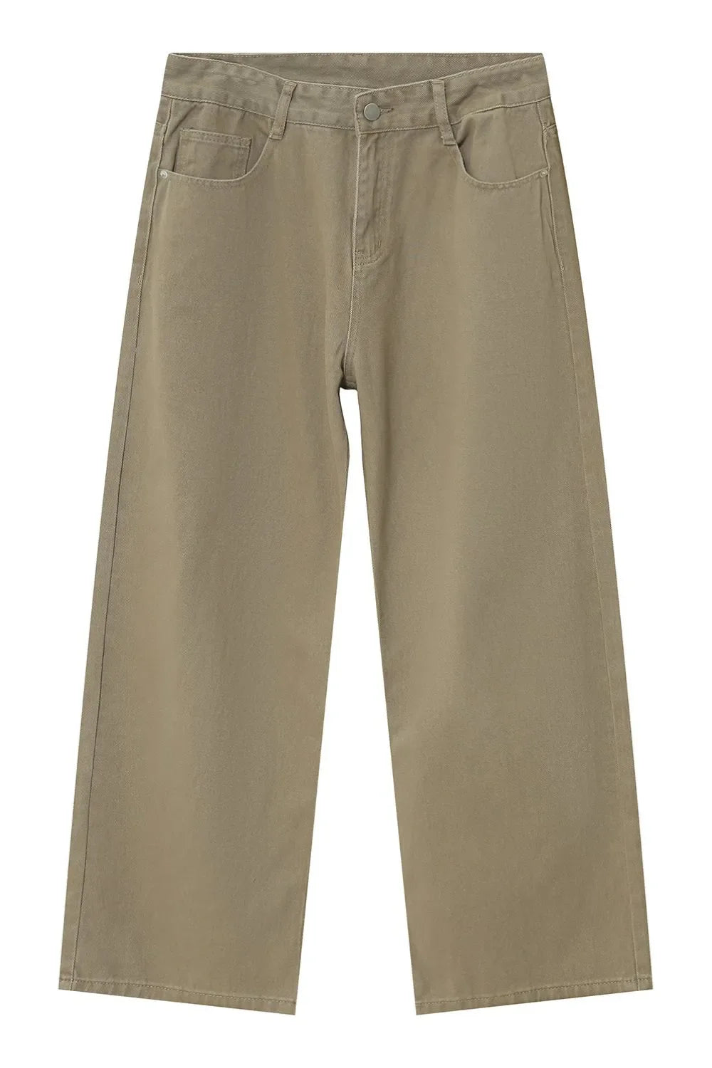 Pocketed Wide Leg Men's Jeans