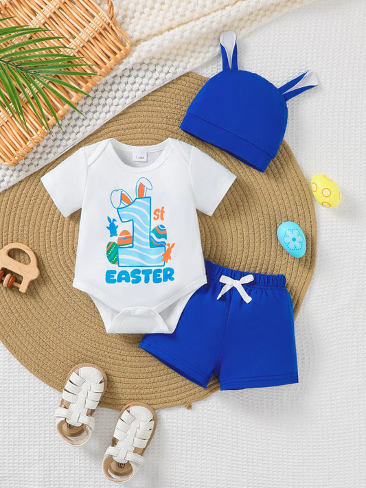 Children's First Easter 3-Piece Outfit Set