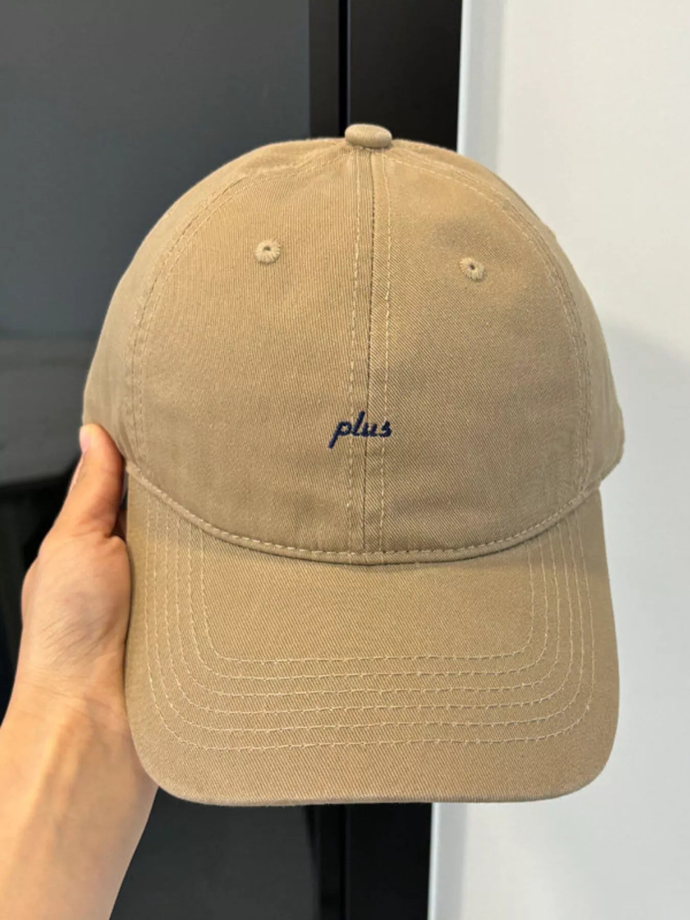 Embroidered Letter Baseball Cap