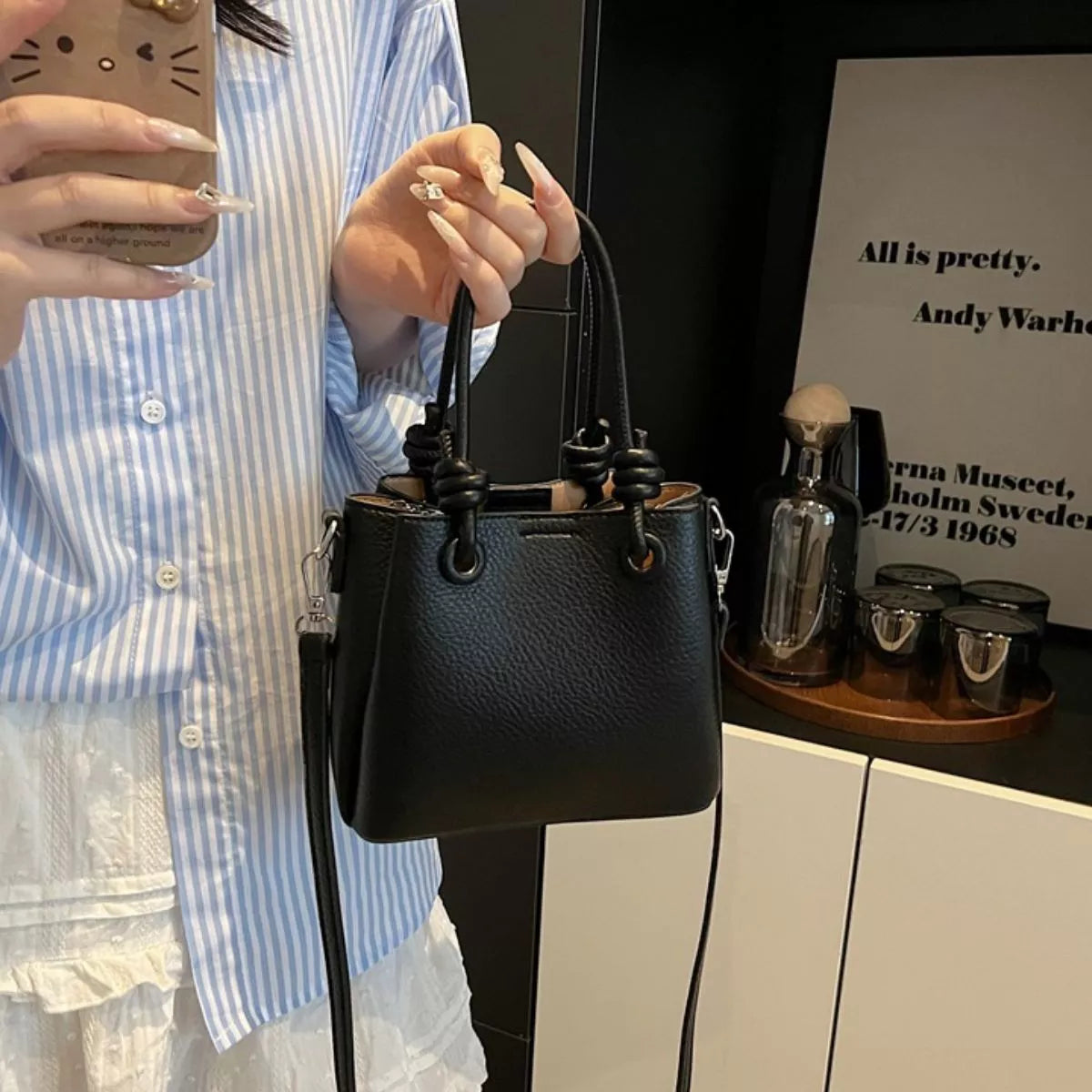 PU Leather Crossbody Bag