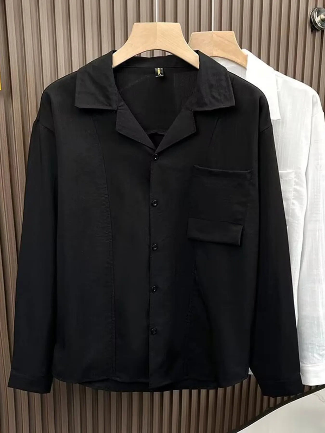 Men's Long Sleeve Button-Down Shirt