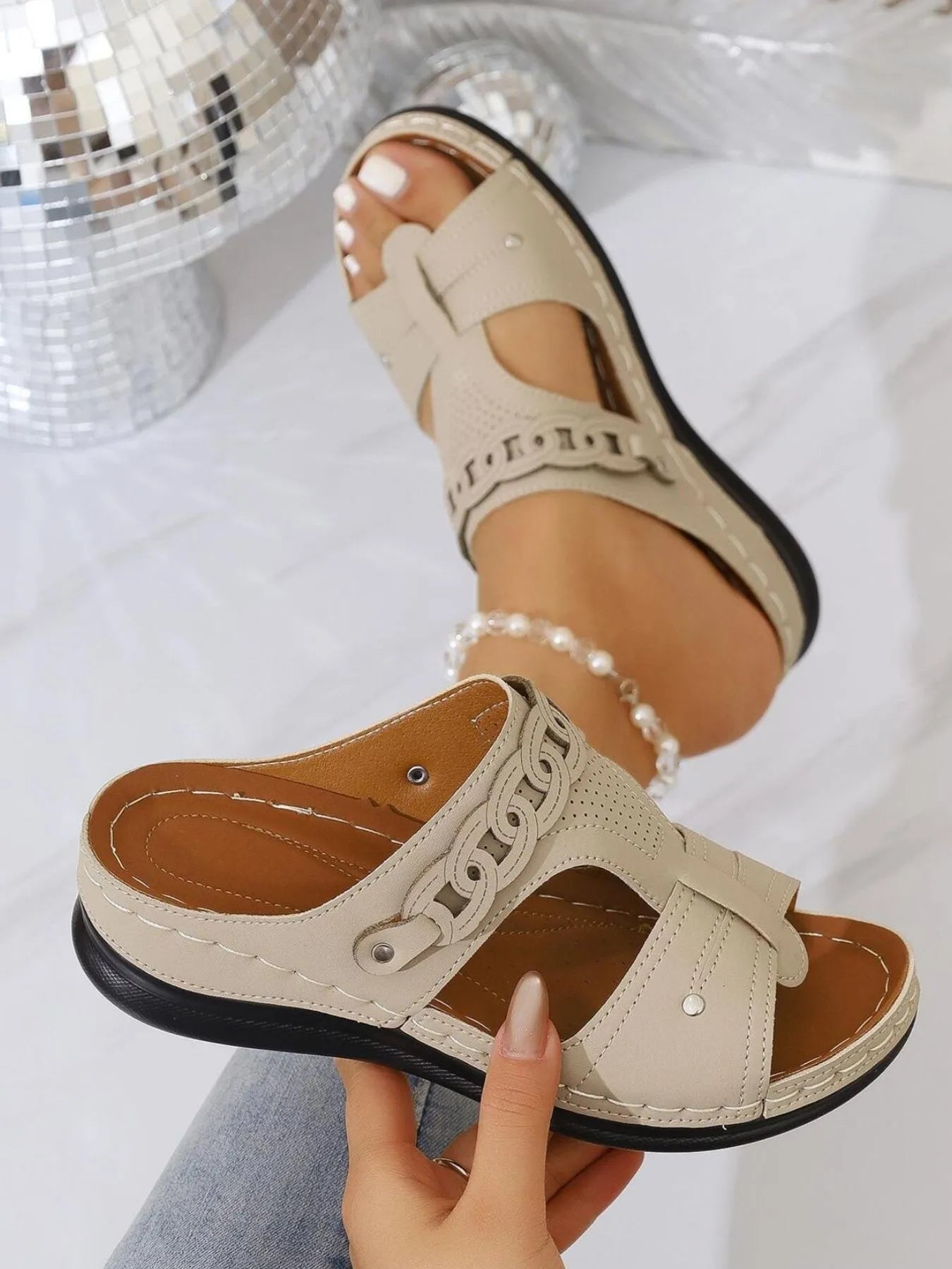 Casual Hollow Out Comfort Sandals