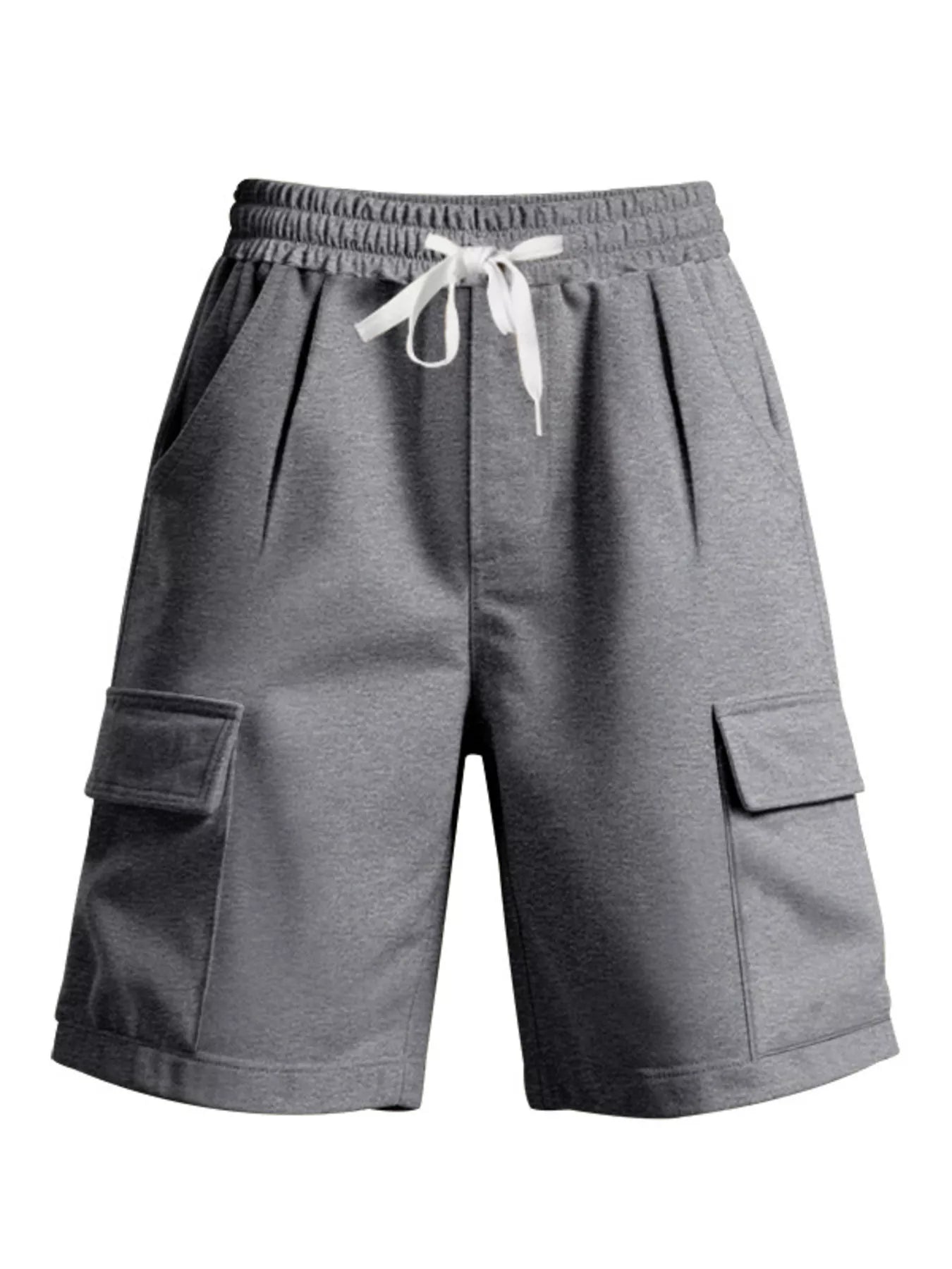 Men's Full Size Drawstring Pocketed Shorts Plus Size