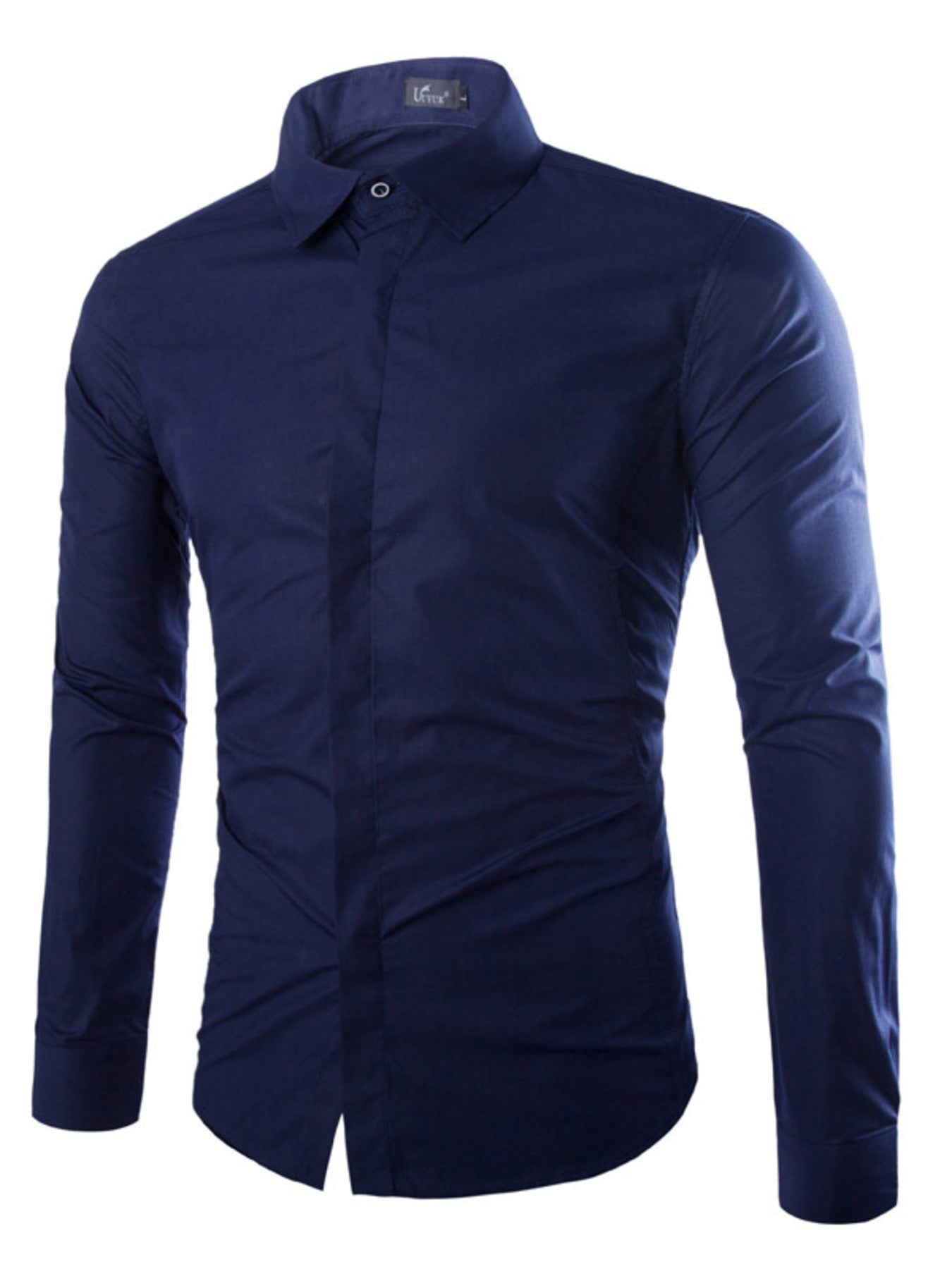 Men's Plus Size Classic Fit Long Sleeve Shirt