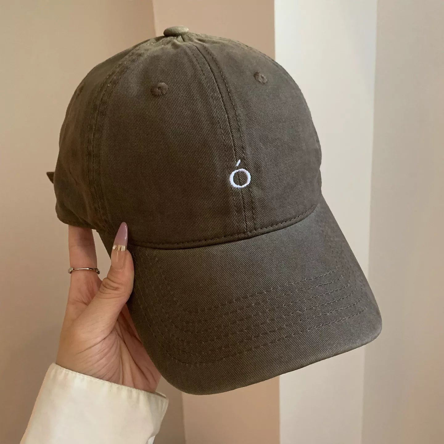 Embroidered Cotton Baseball Cap
