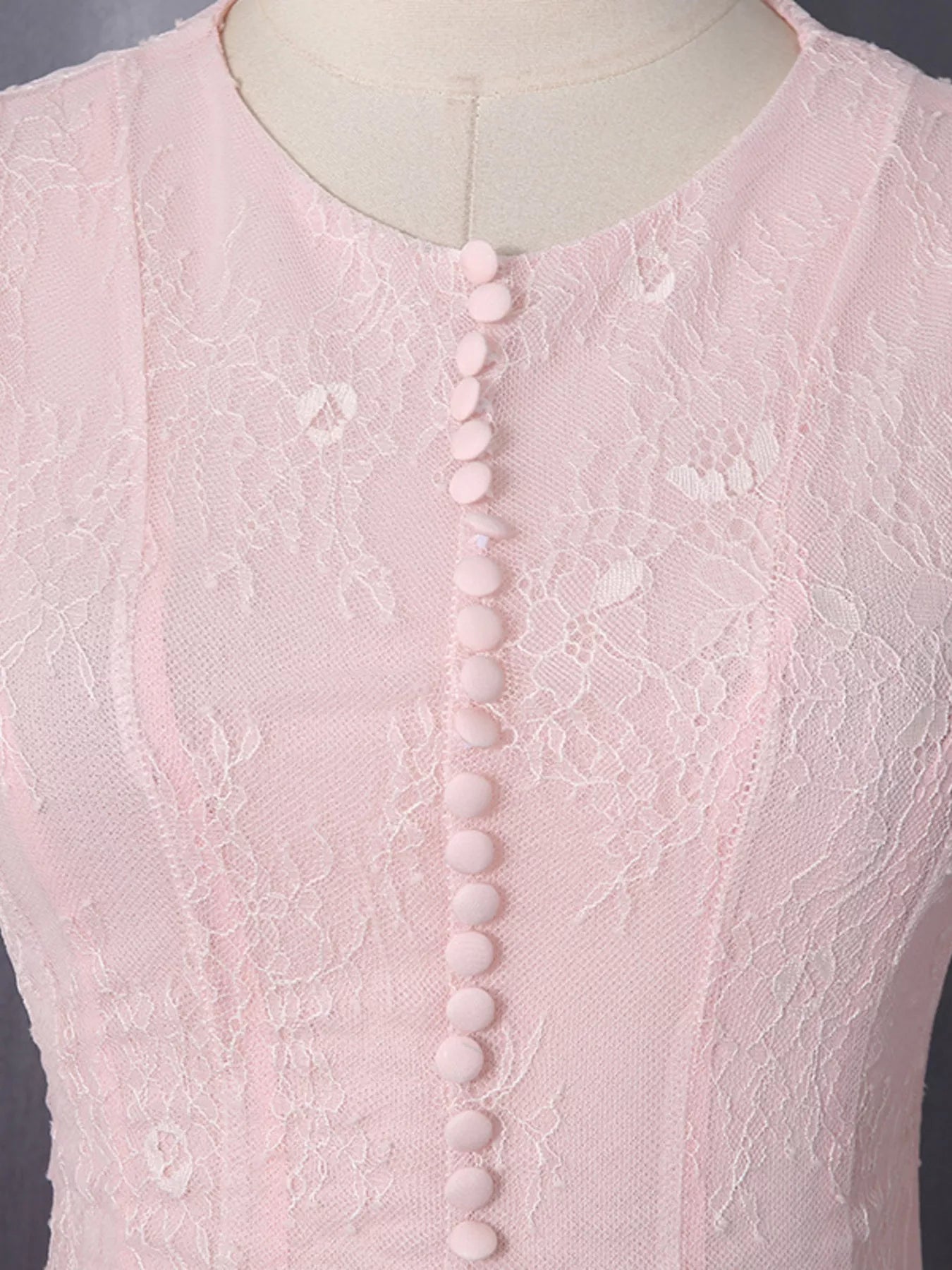 Lace Flare Sleeve Mini Dress