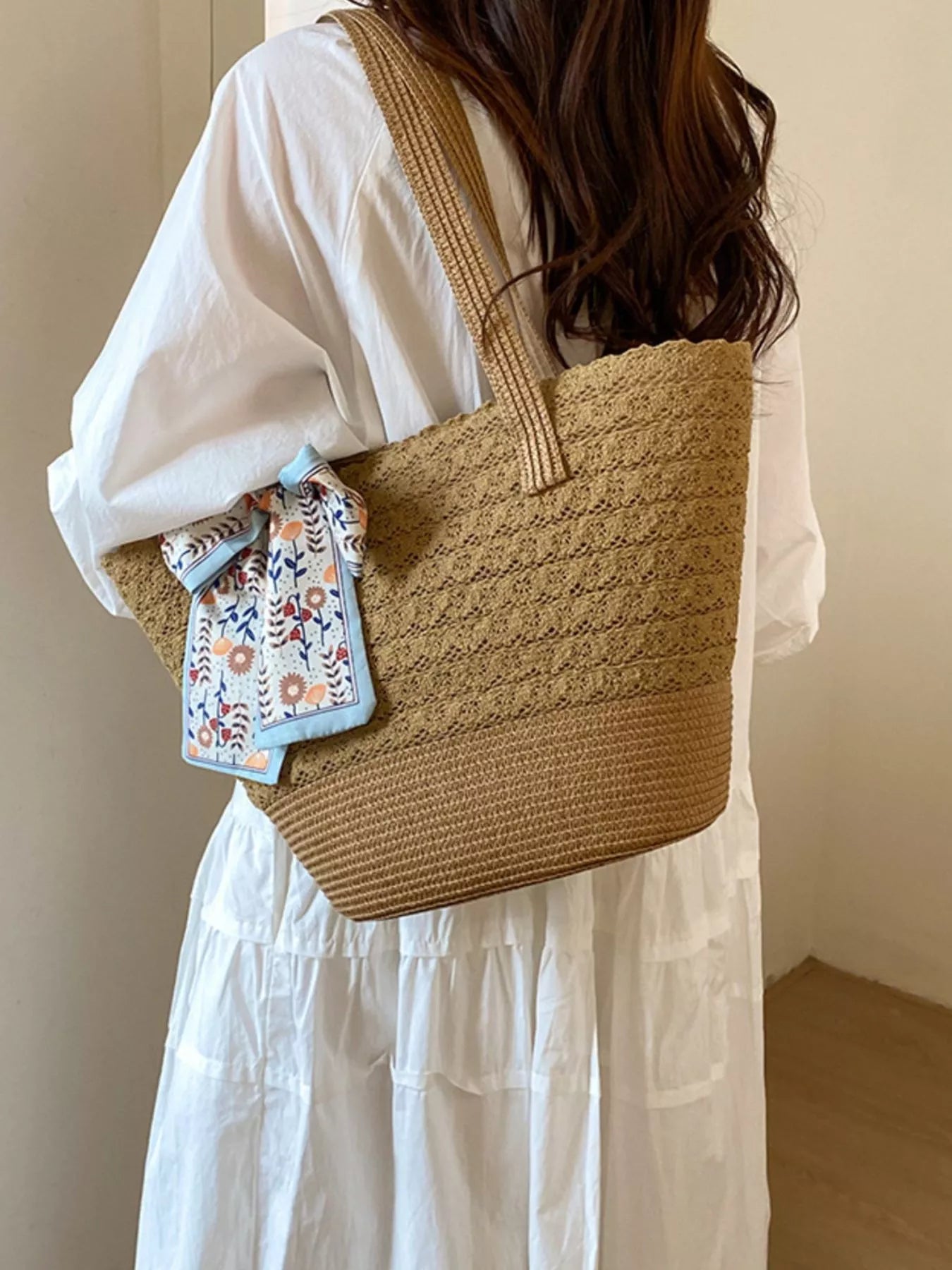 Straw Woven Shoulder Bag