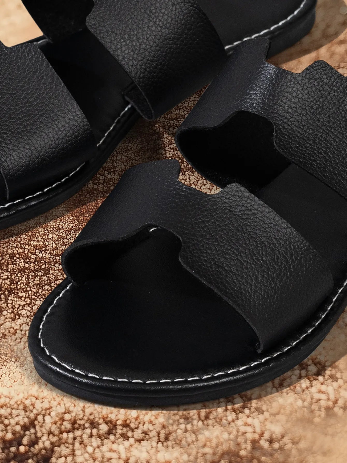 Open Toe Flats Sandals
