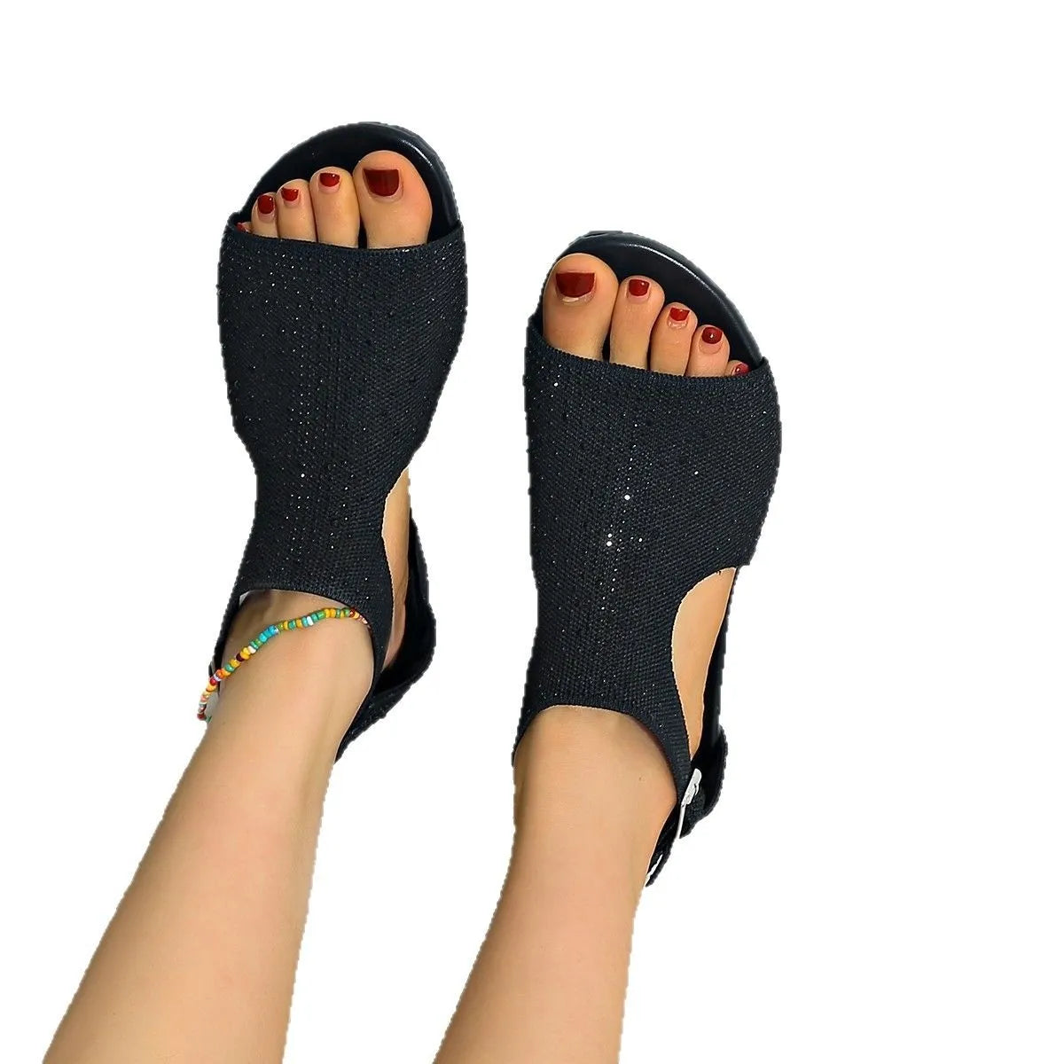 Open Toe Wedge Sandals