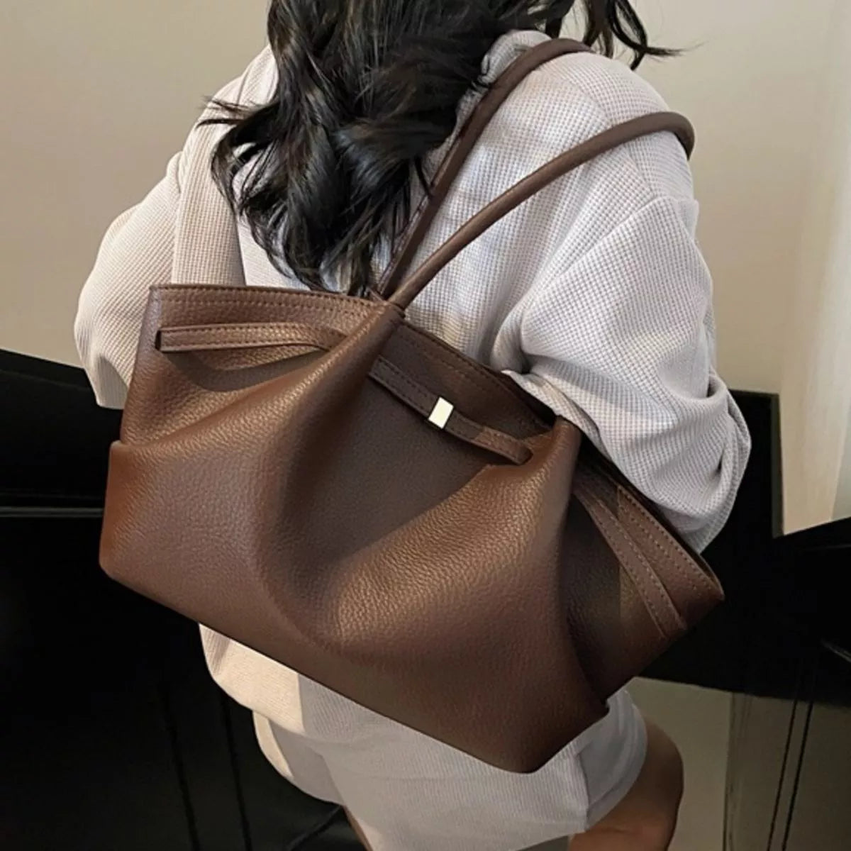 PU Leather Shoulder Bag